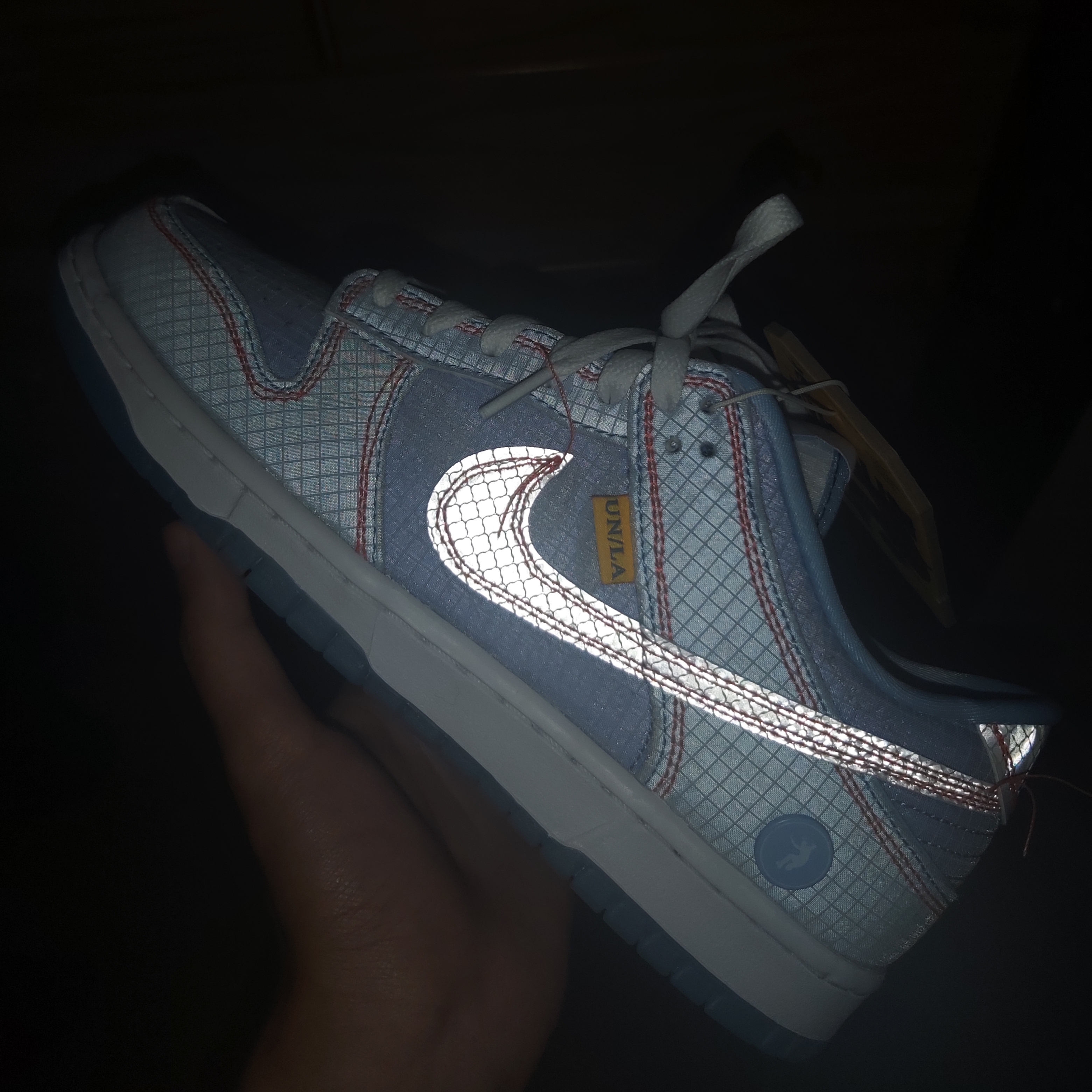 Nike x Union Dunk Low Passport Pack Argon 착용 스타일 - 1