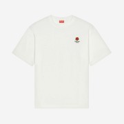 Kenzo Boke Flower Crest Oversized T-Shirt White