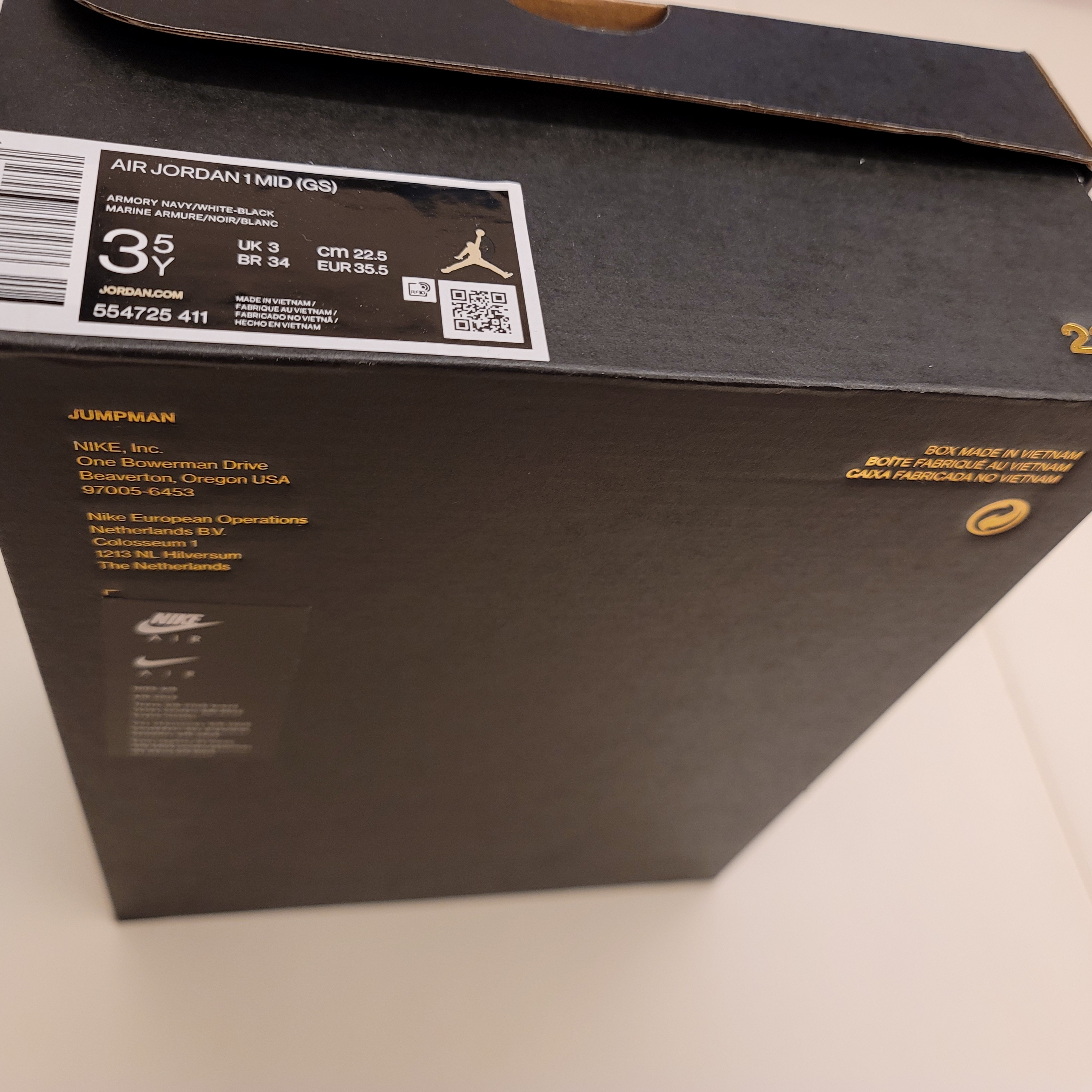 (GS) Jordan 1 Mid Dark Teal 착용 스타일 - 3