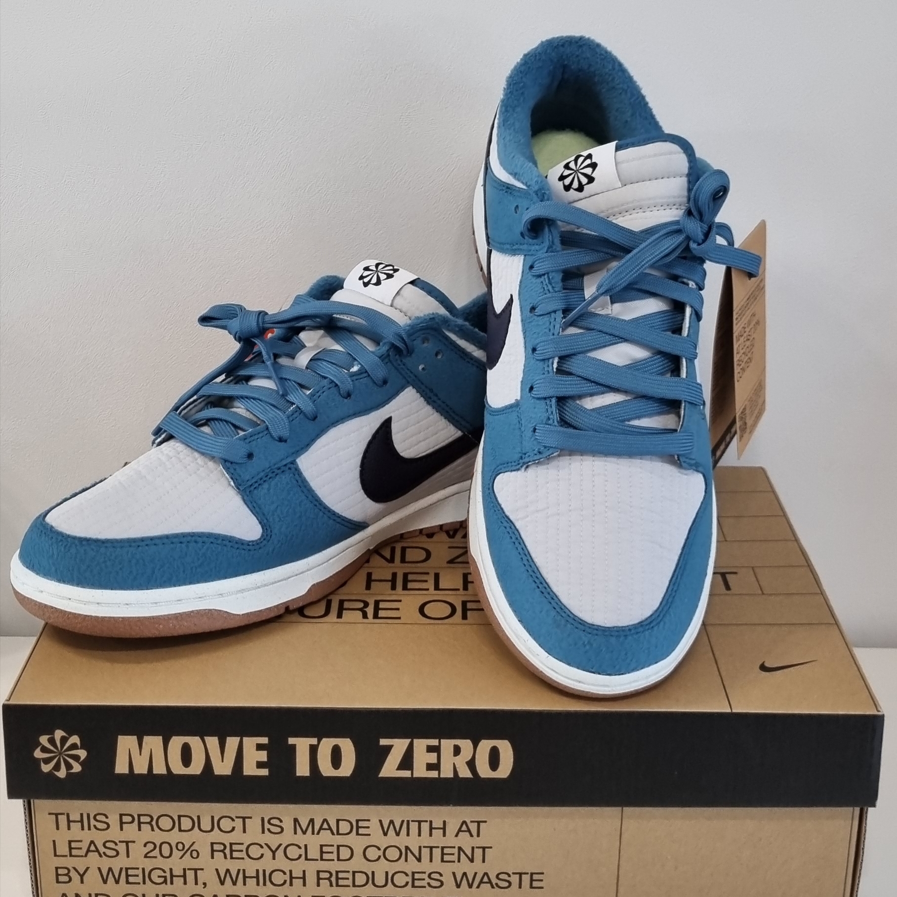 Nike Dunk Low Retro Next Nature Riftblue 착용 스타일