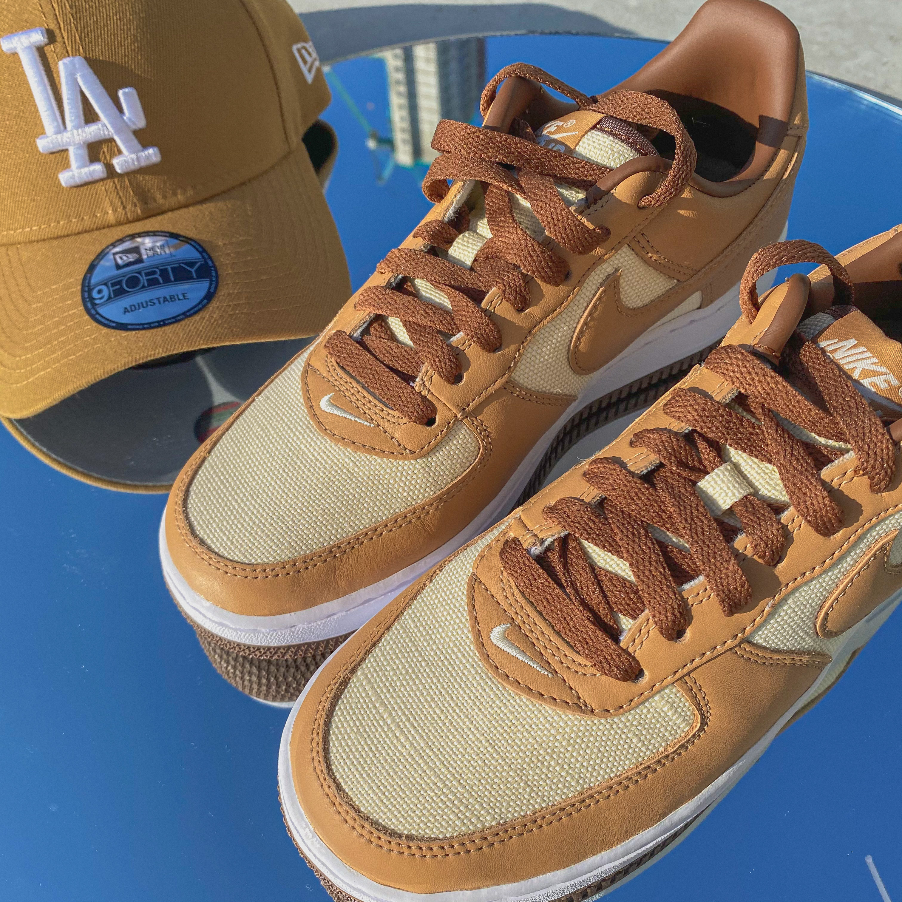 Nike Air Force 1 Low QS Acorn 2021 착용 스타일