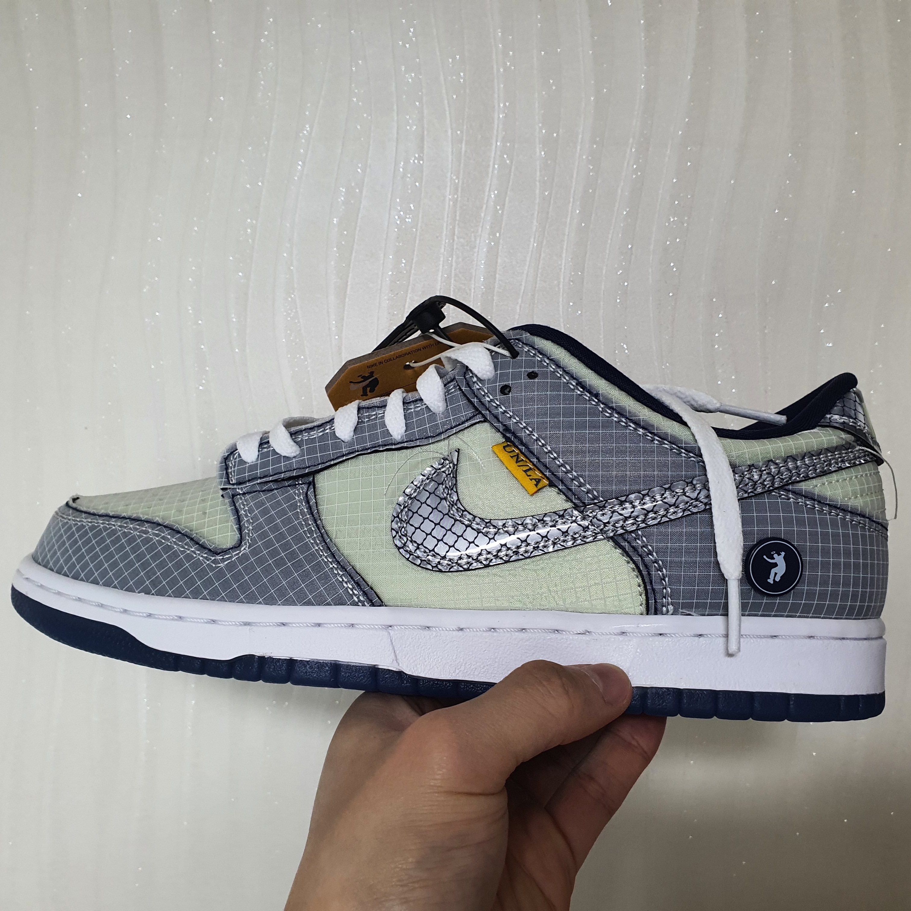 Nike x Union Dunk Low Passport Pack Pistachio 착용 스타일