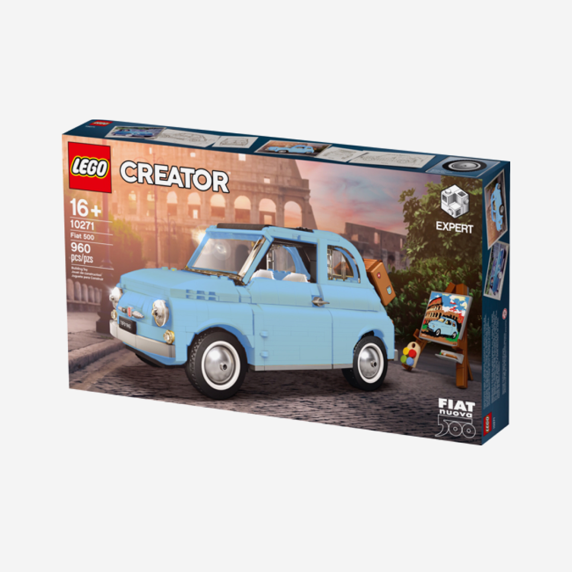 레고 피아트 500 블루(Lego Fiat 500 Blue) - 2