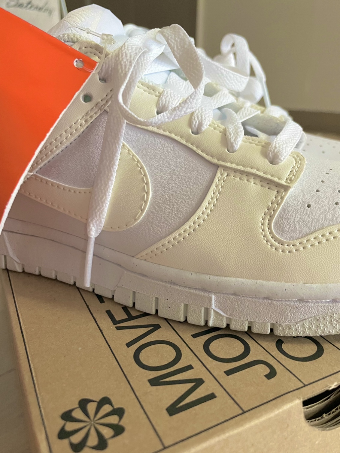 (W) Nike Dunk Low Next Nature Sail 착용 스타일 - 3