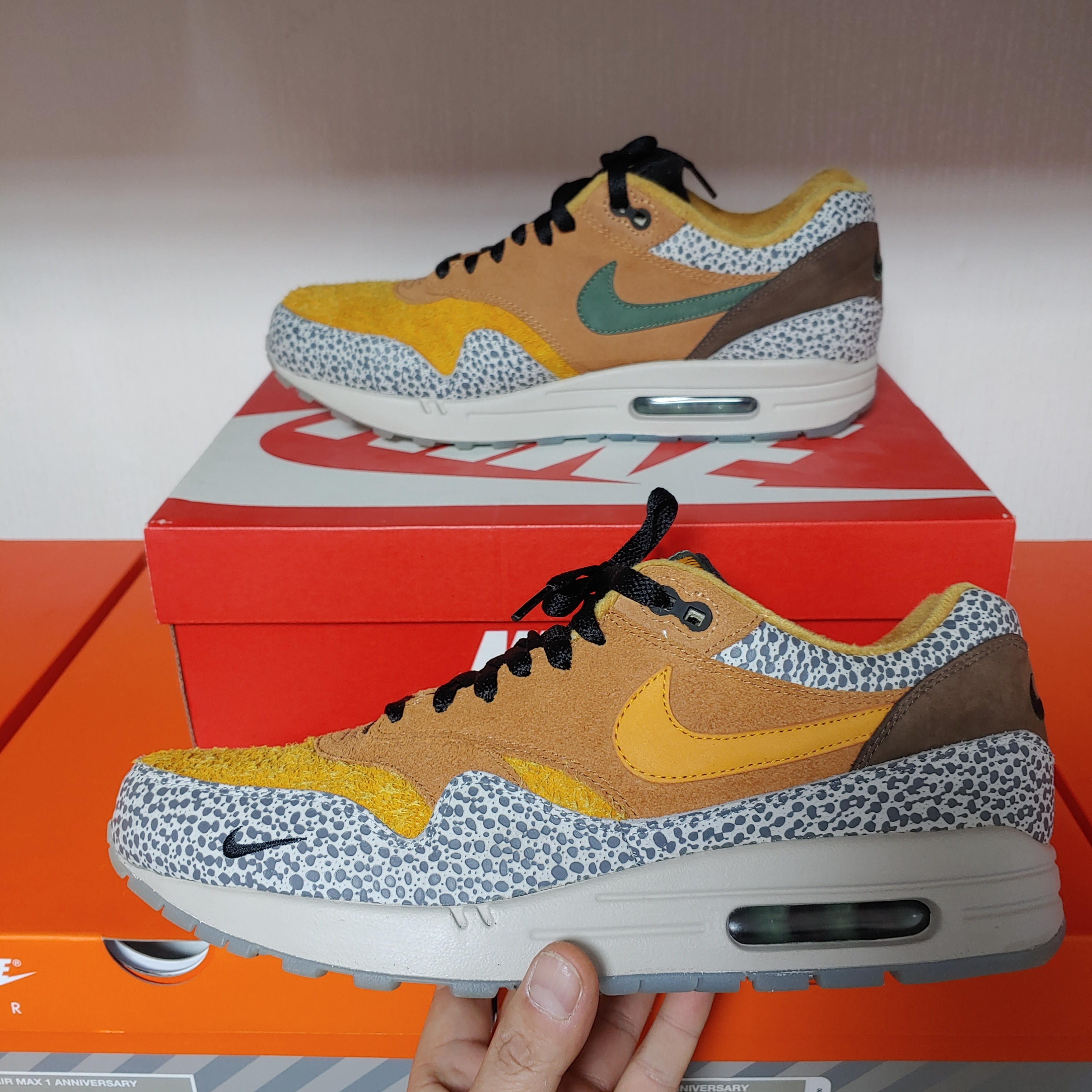 Nike x Atmos Air Max 1 Safari 2016 착용 스타일 - 2