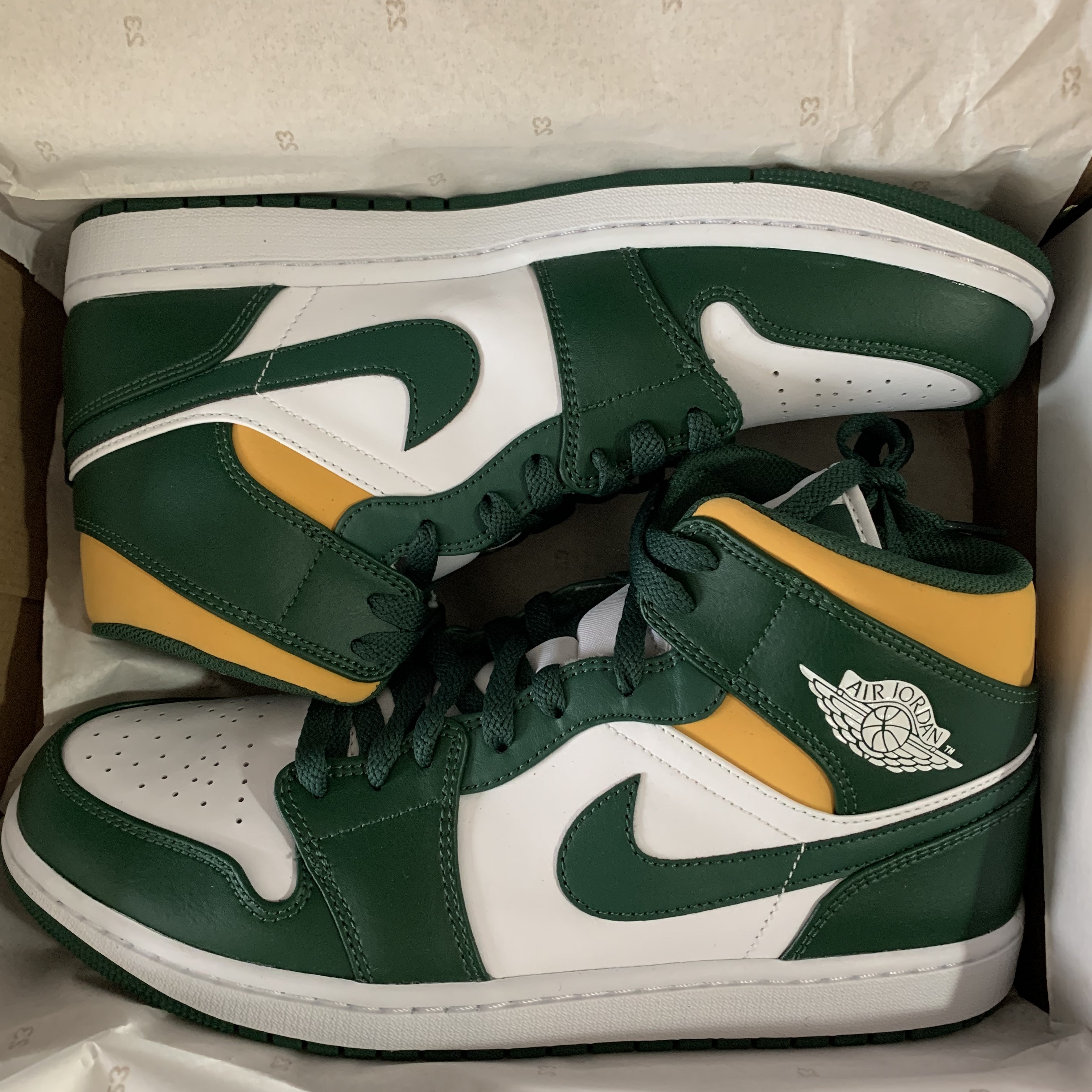 Jordan 1 Mid Sonics 2021 착용 스타일