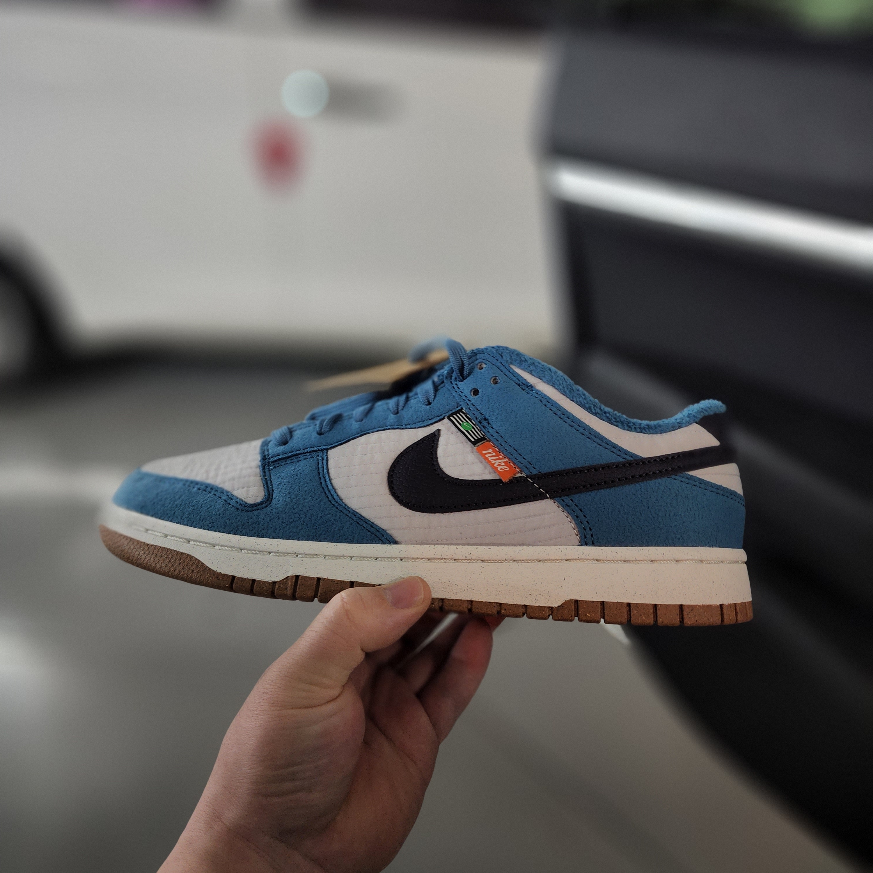 Nike Dunk Low Retro Next Nature Riftblue 착용 스타일