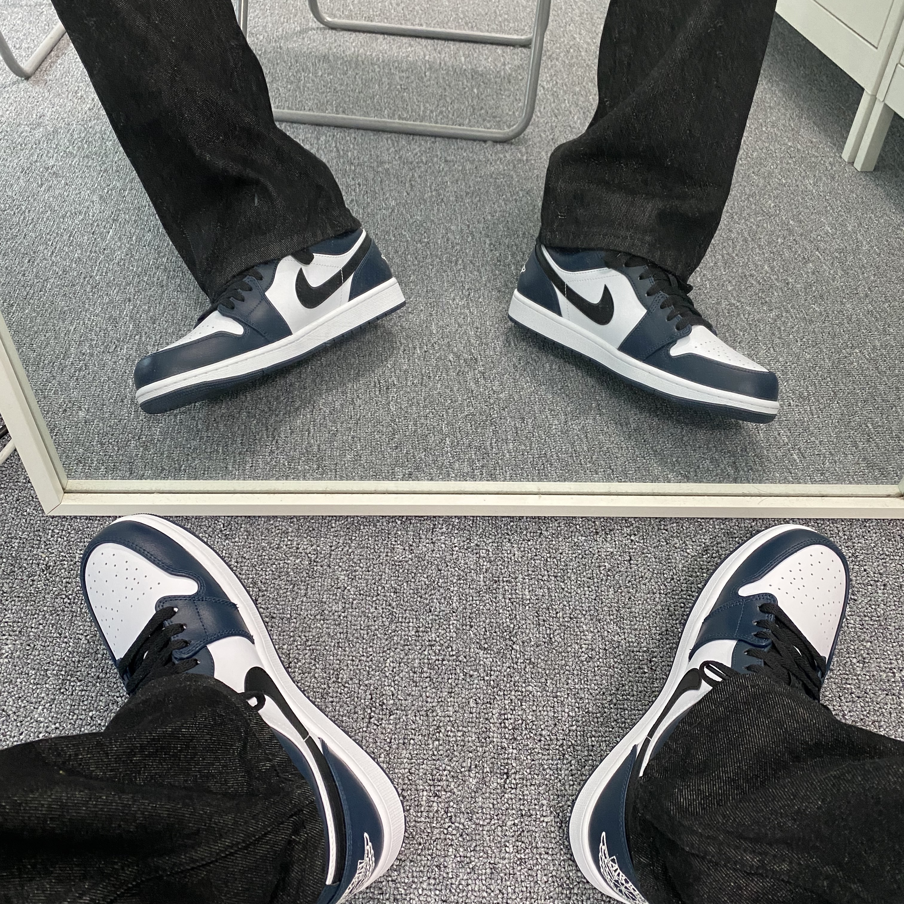 Jordan 1 Low Dark Teal 착용 스타일
