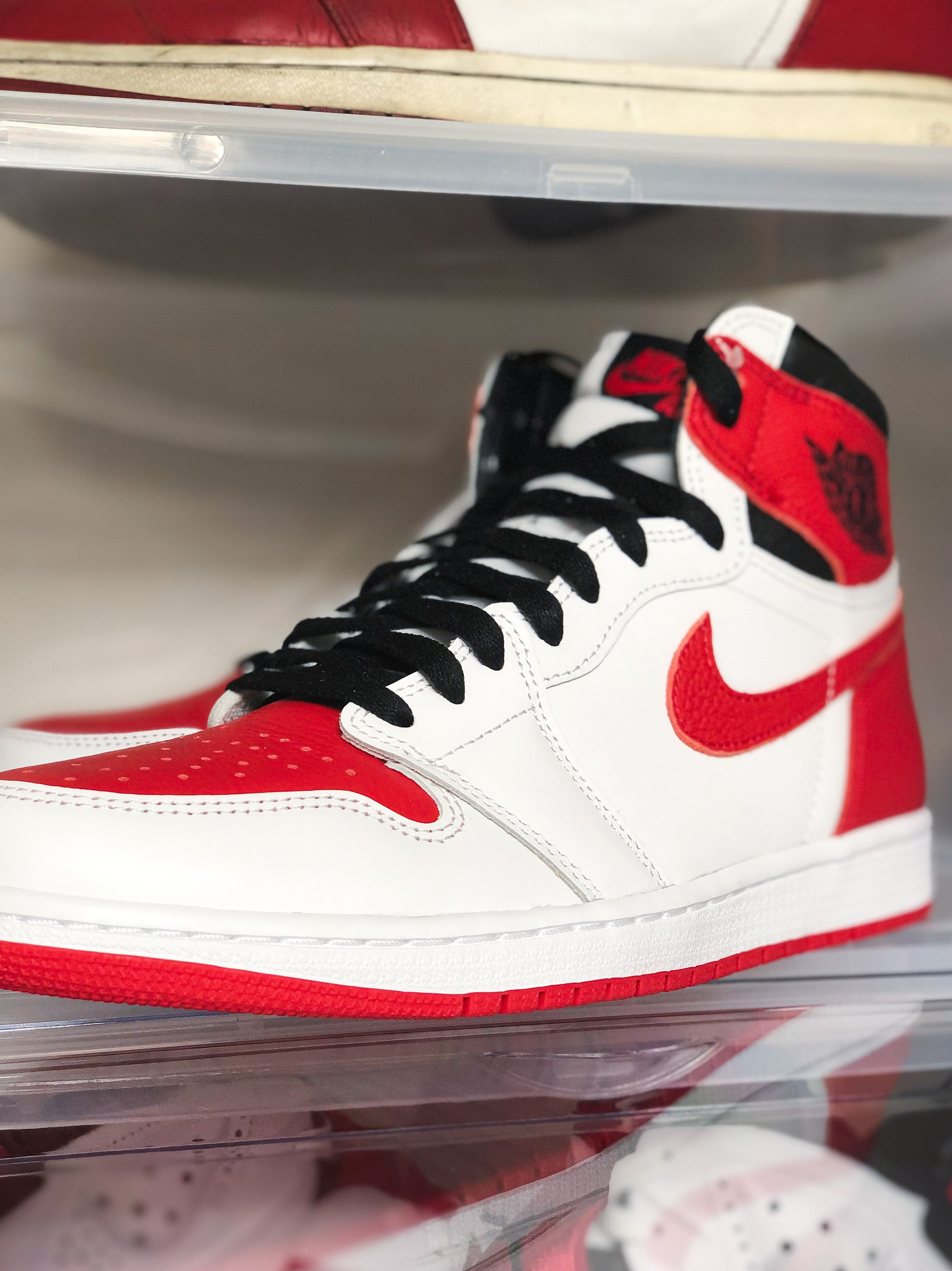 Jordan 1 Retro High OG Heritage, (GS) Jordan 1 Retro High OG Heritage 착용 스타일 - 3