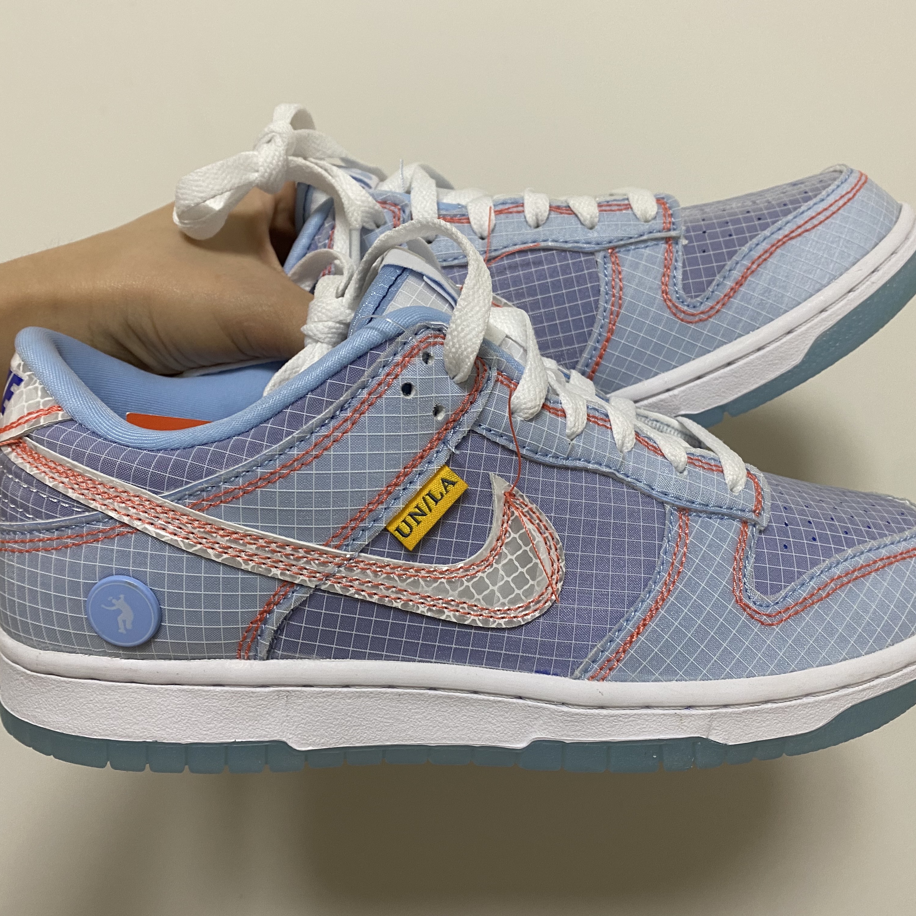 Nike x Union Dunk Low Passport Pack Argon 착용 스타일