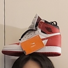 (GS) Jordan 1 Retro High OG Heritage 착용 스타일 - 3