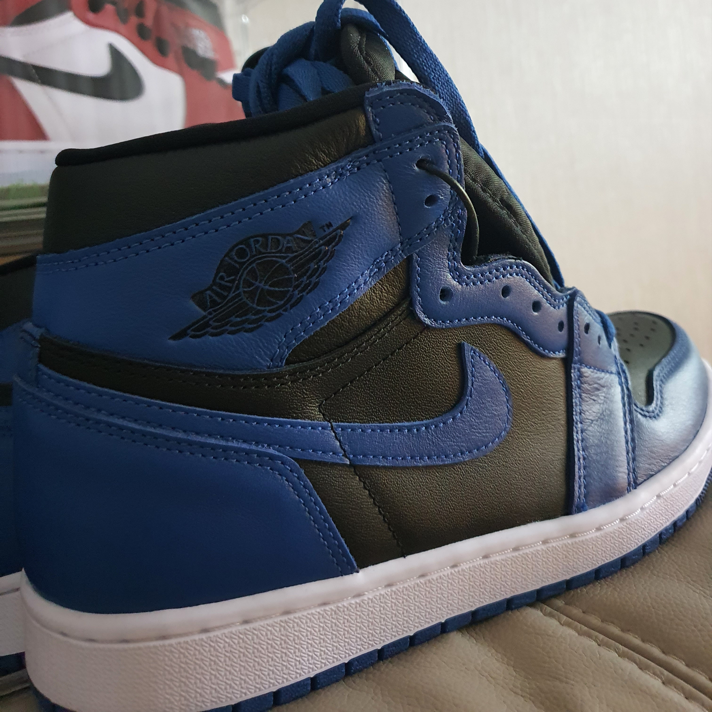 Jordan 1 Retro High OG Dark Marina Blue 착용 스타일