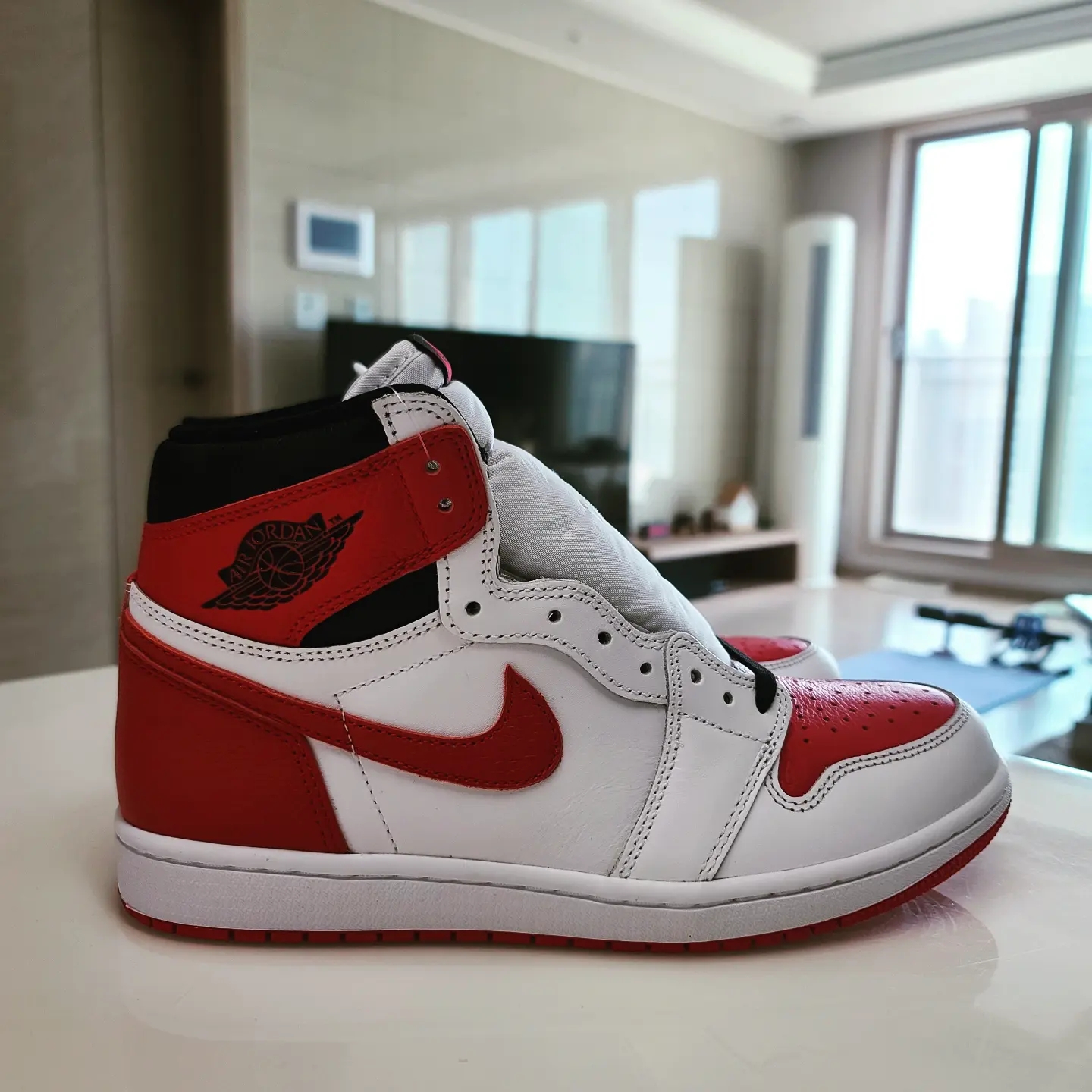 Jordan 1 Retro High OG Heritage 착용 스타일 - 5