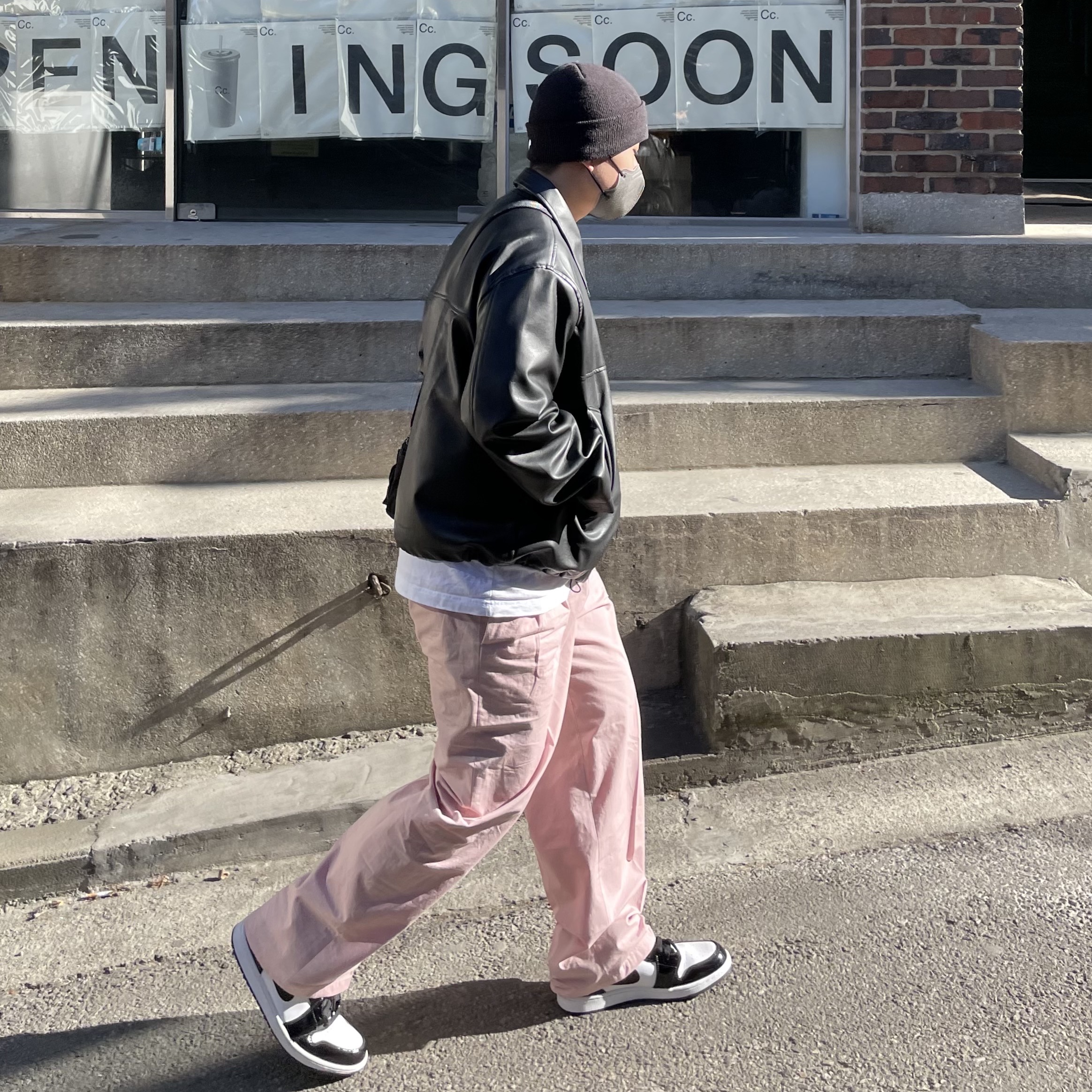 Jordan 1 Mid SE ASW Black 착용 스타일 - 2