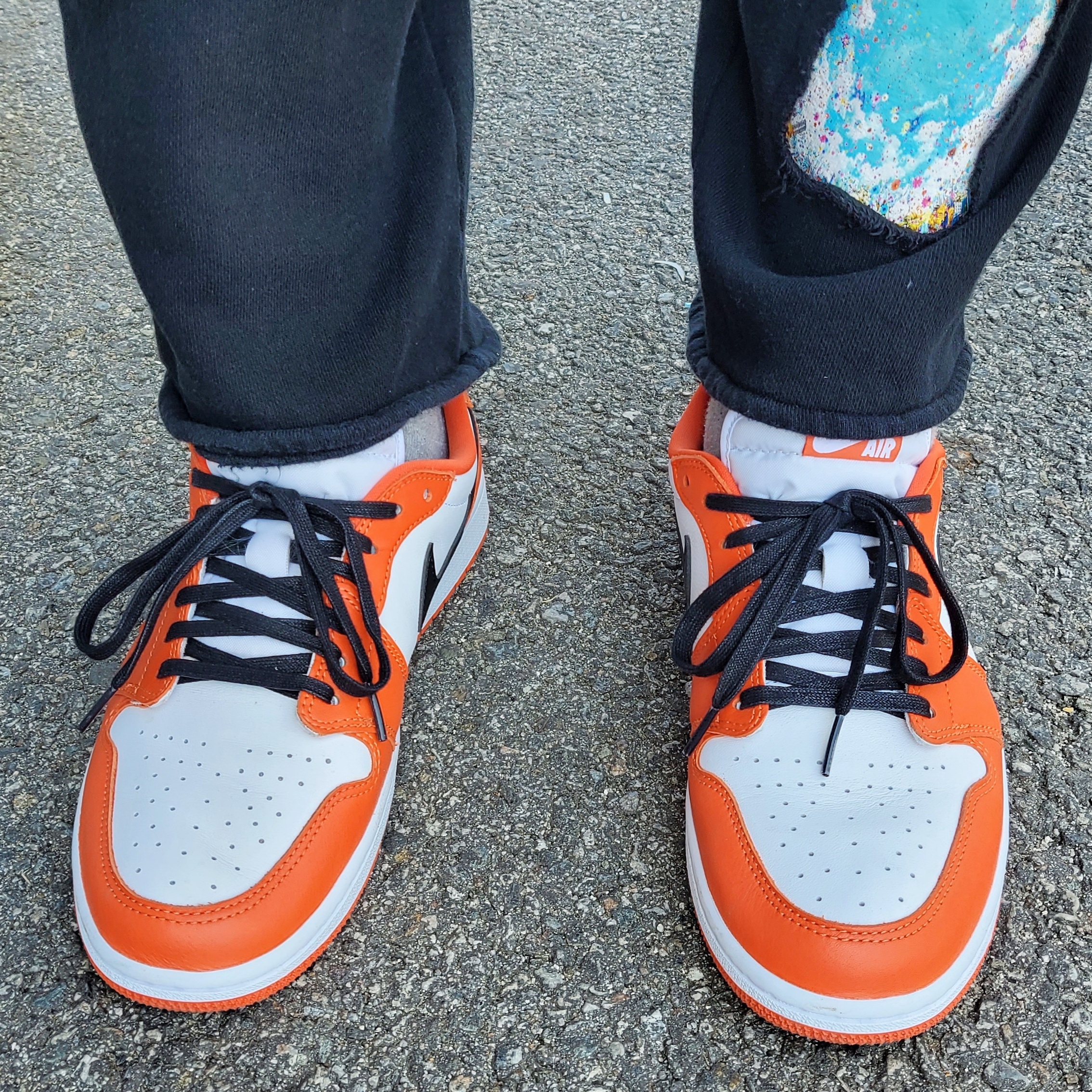 Jordan 1 Low OG Starfish 착용 스타일 - 4