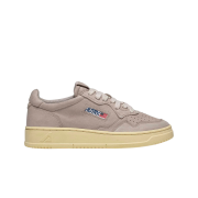 Autry Medalist Low Goatskin Sneakers Gray