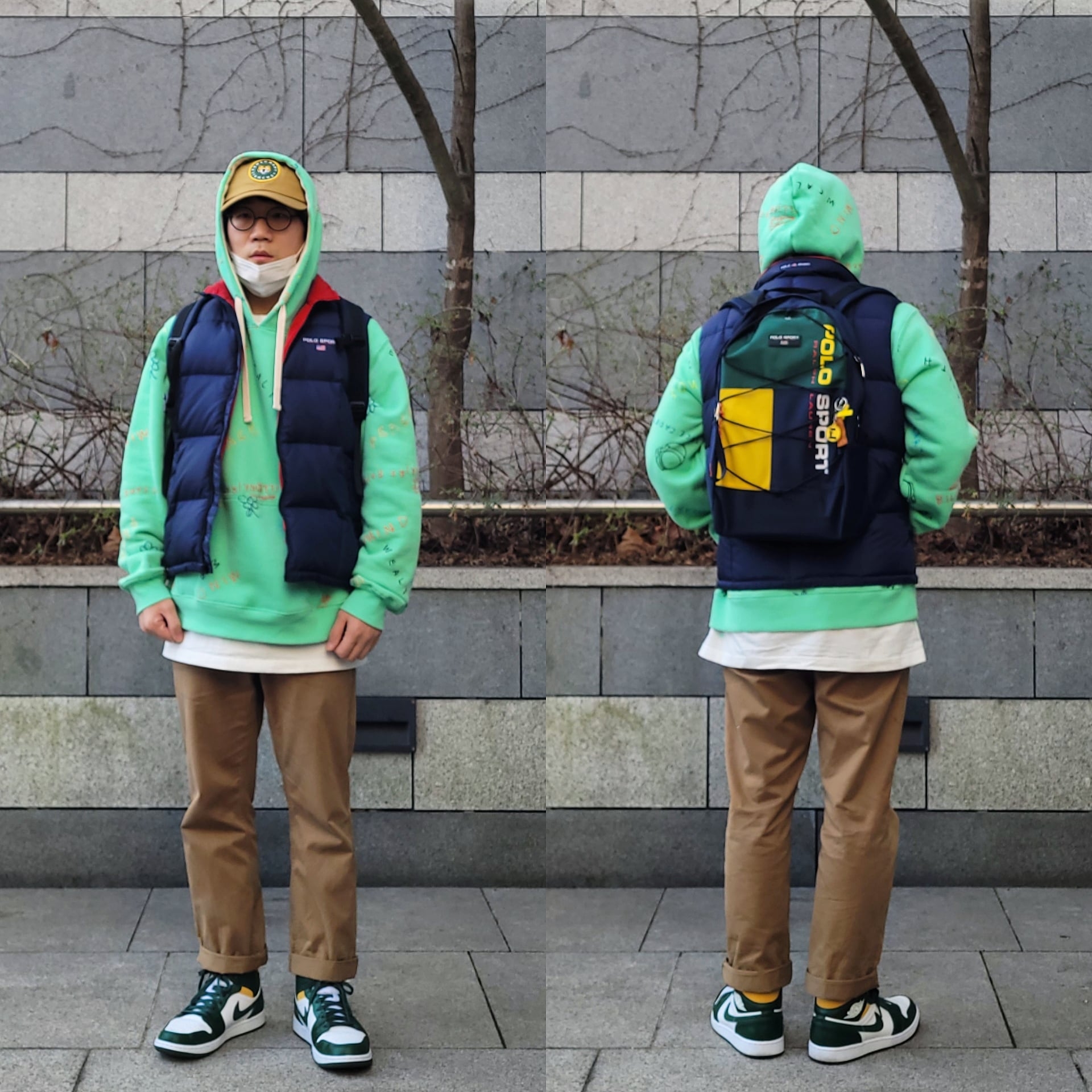 Jordan 1 Mid Sonics 2021 착용 스타일