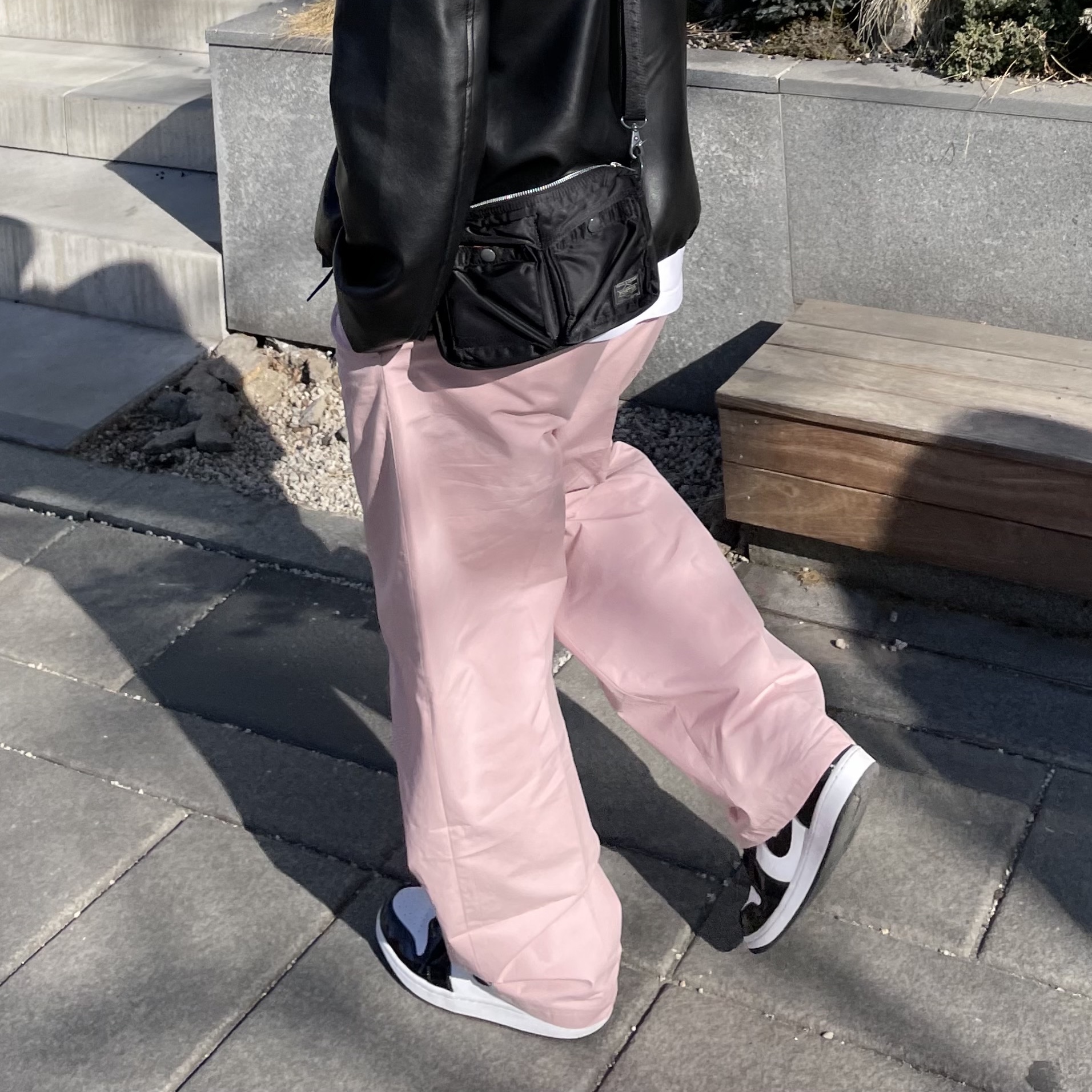 Jordan 1 Mid SE ASW Black 착용 스타일 - 3