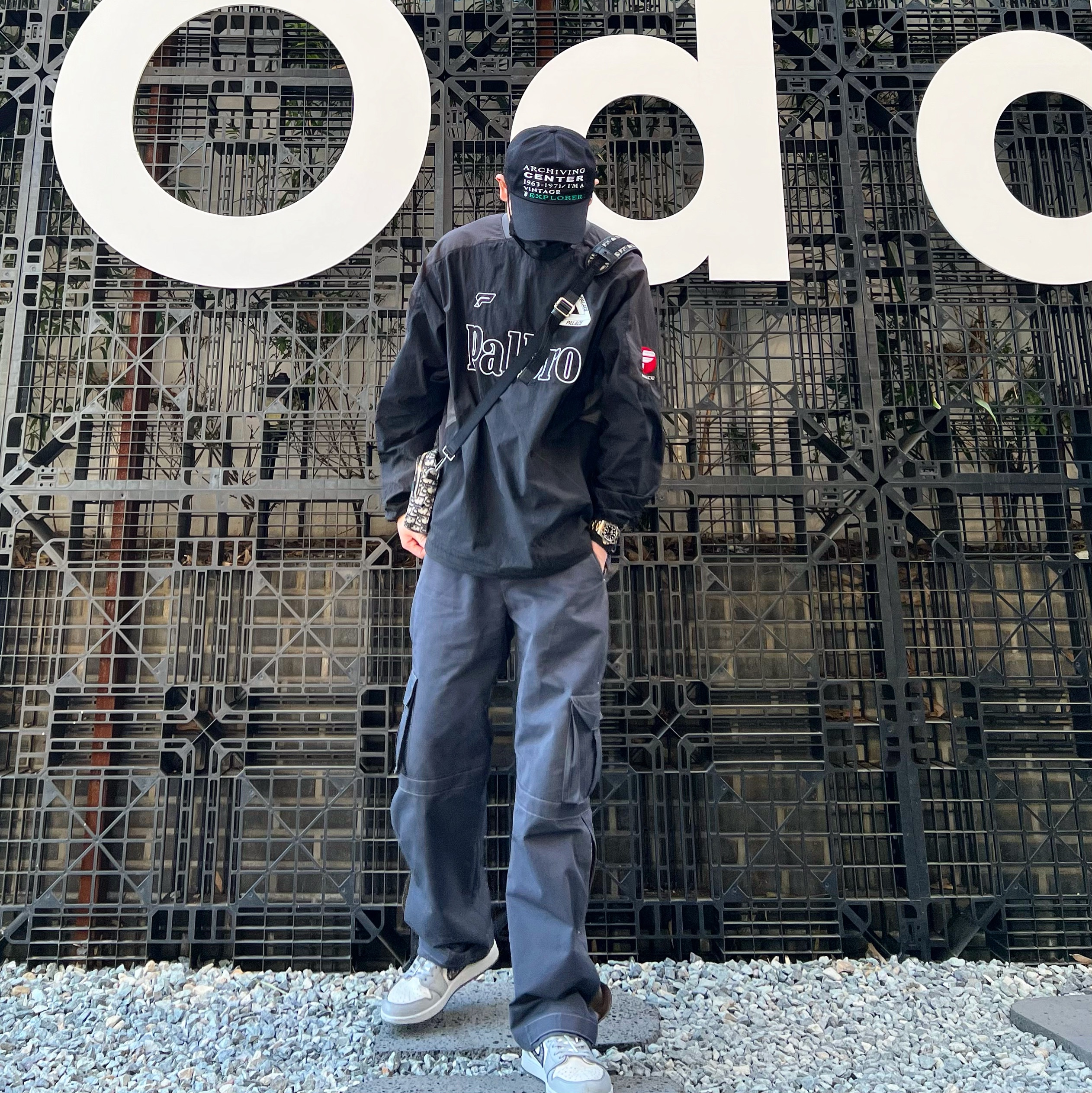 Palace Sports Shell Crew Black - 21SS, Rolex Submariner Date 41mm 126613LN Black Oyster 착용 스타일