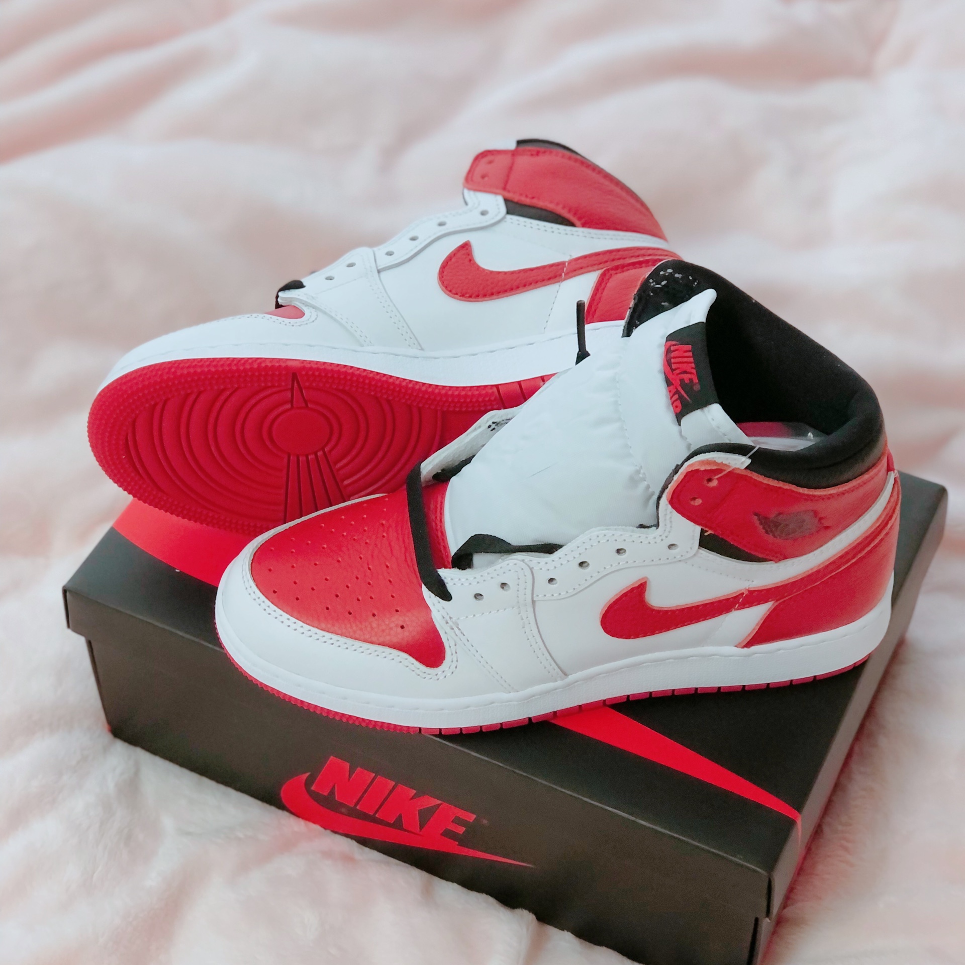 (GS) Jordan 1 Retro High OG Heritage 착용 스타일