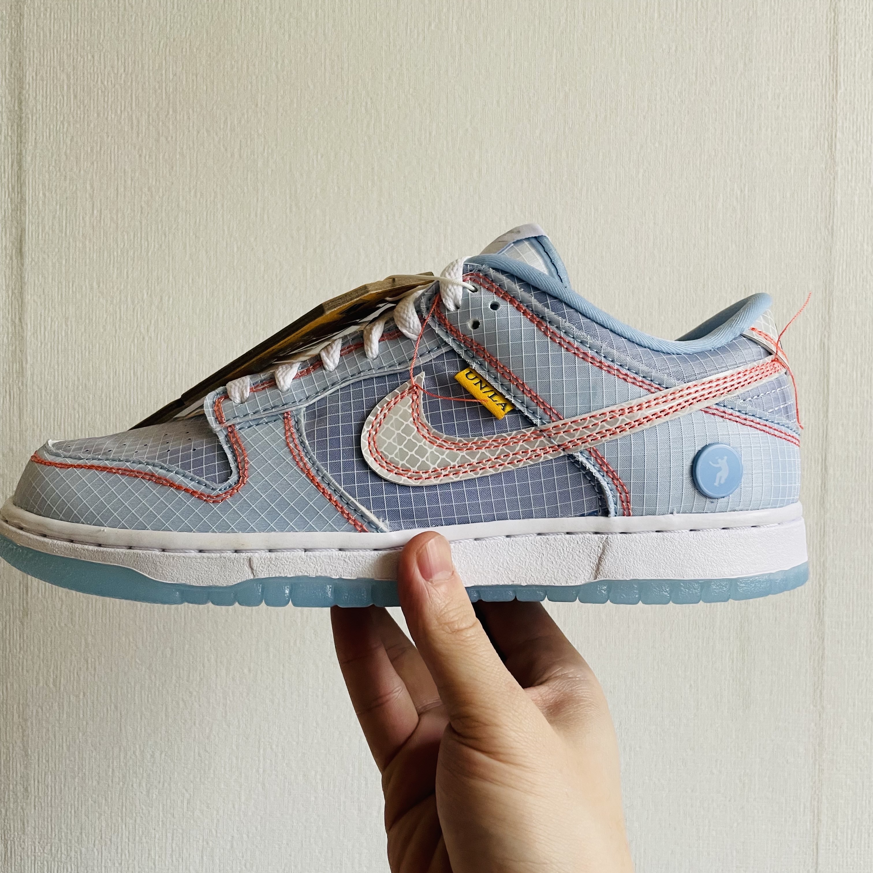 Nike x Union Dunk Low Passport Pack Argon 착용 스타일