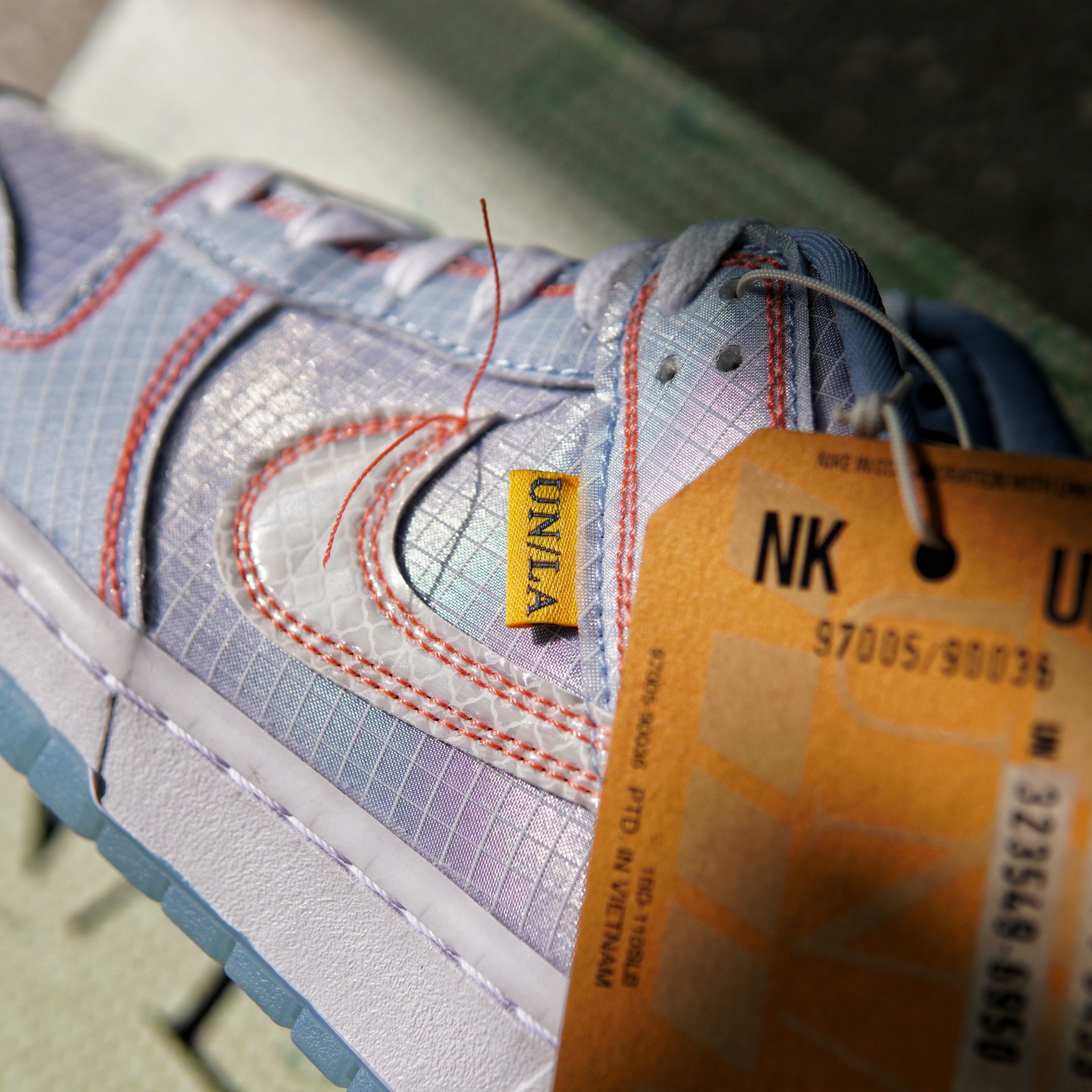 Nike x Union Dunk Low Passport Pack Argon 착용 스타일 - 4