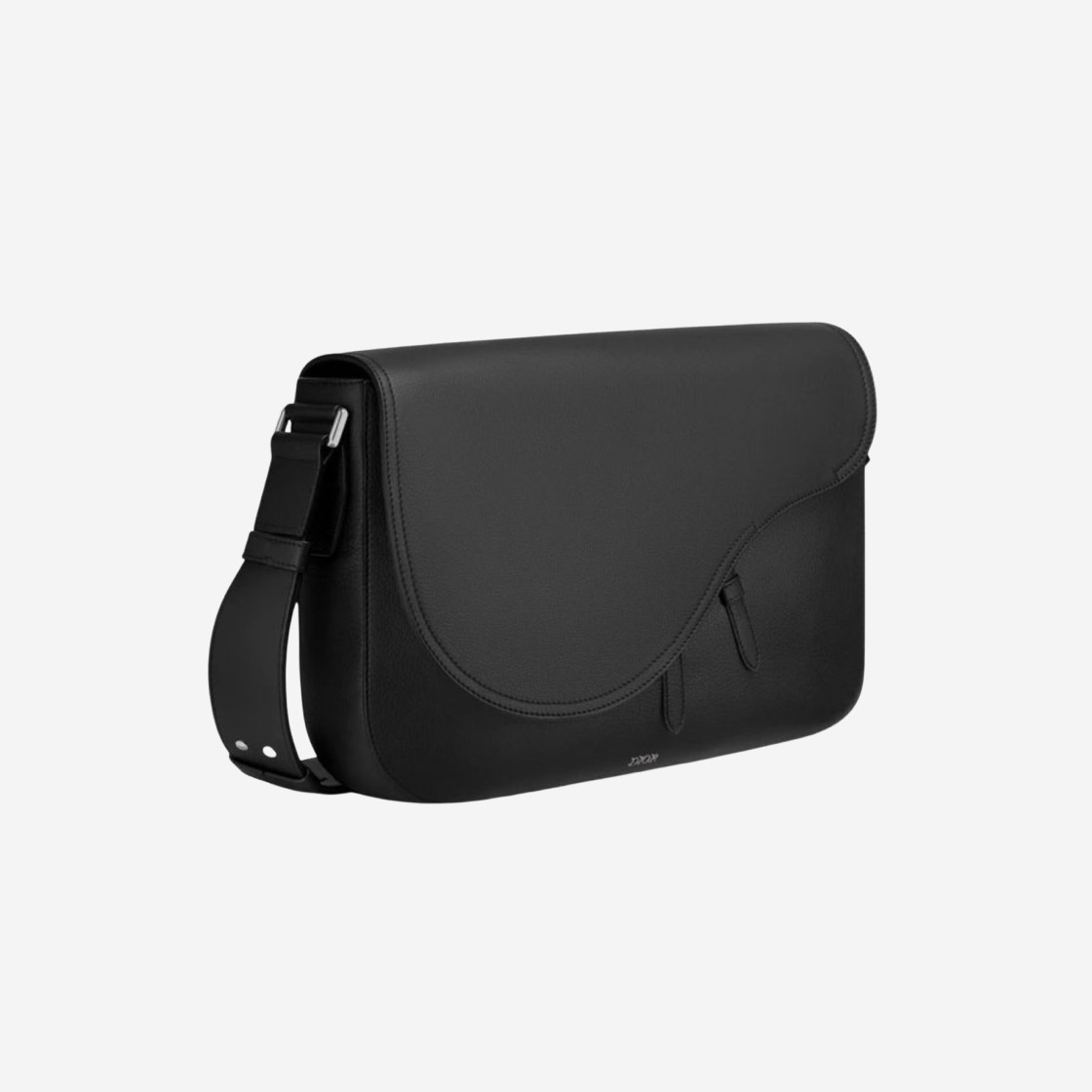 Dior Saddle Messenger Bag Grained Calfskin Black 상세 이미지 2