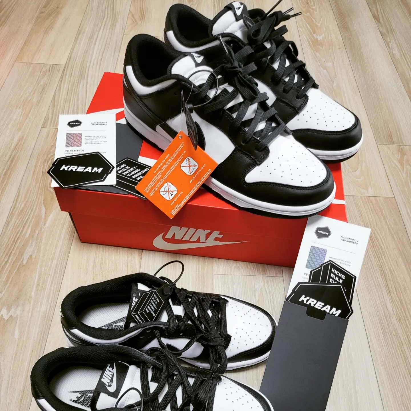 Nike Dunk Low Retro Black 착용 스타일