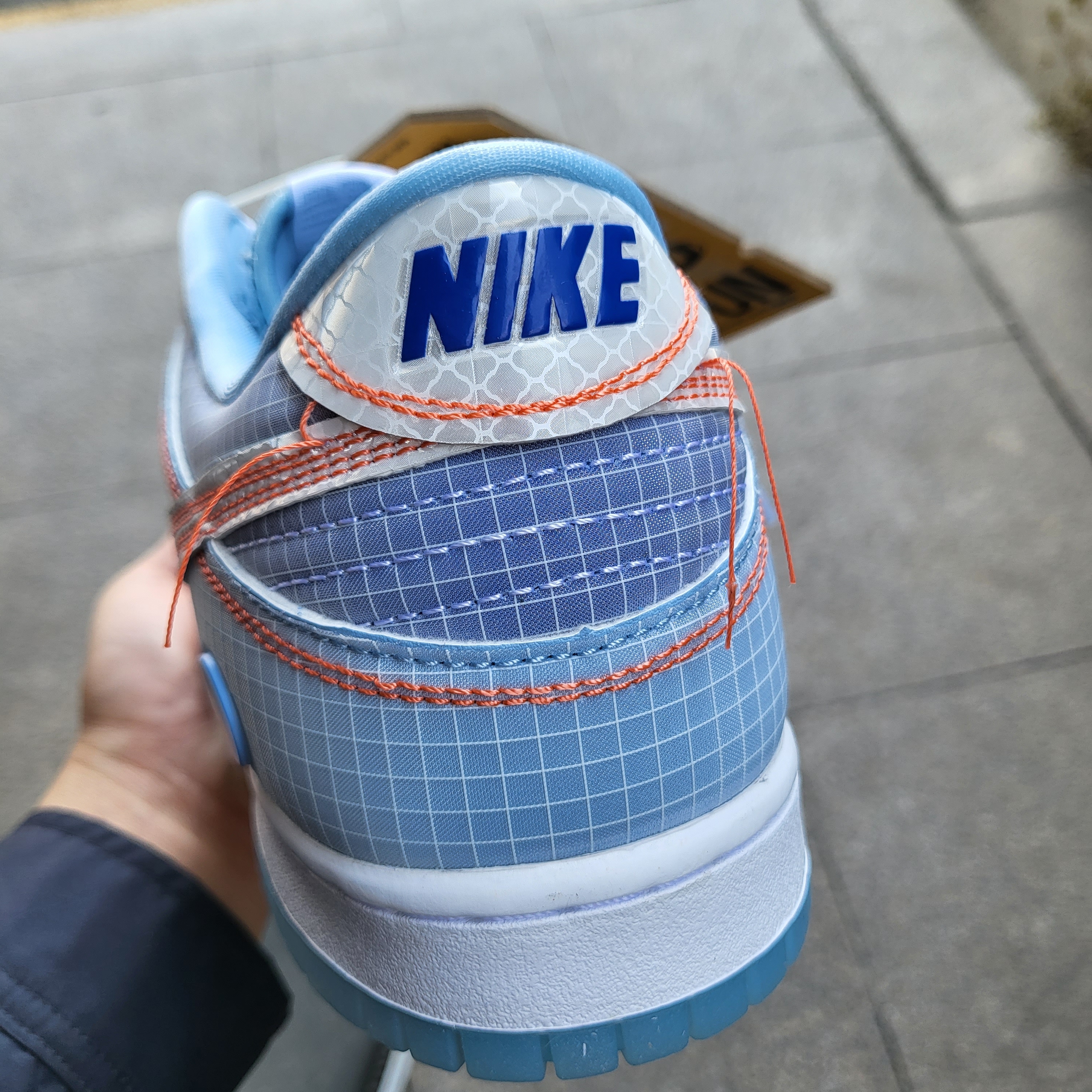 Nike x Union Dunk Low Passport Pack Argon 착용 스타일 - 3
