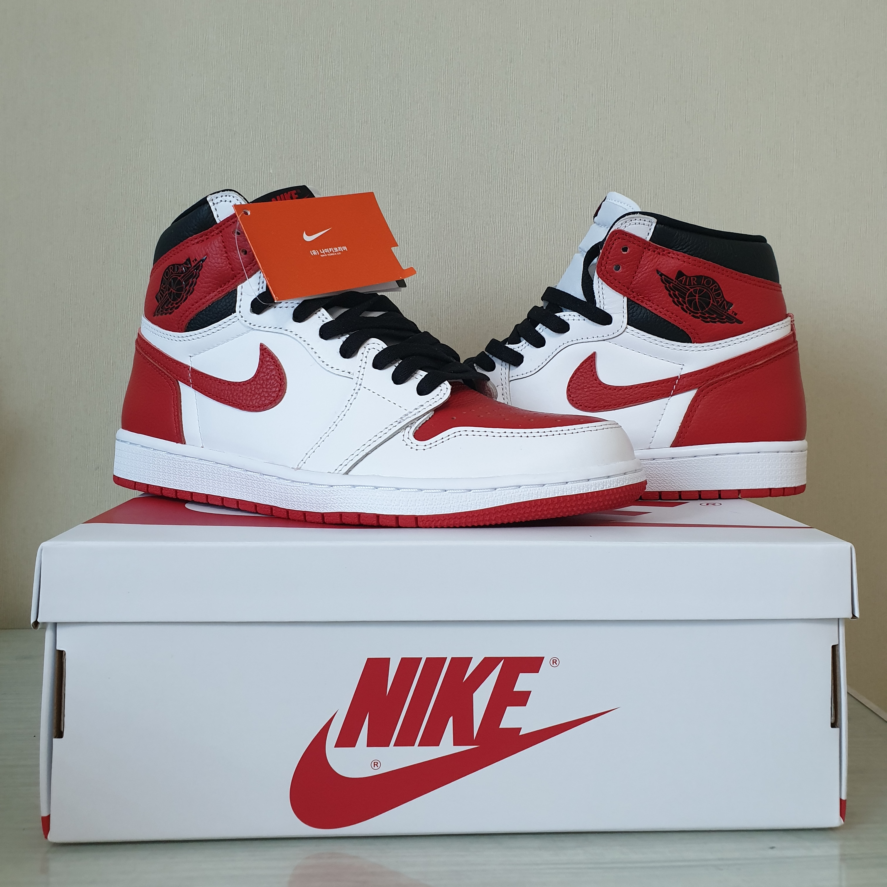 Jordan 1 Retro High OG Heritage 착용 스타일