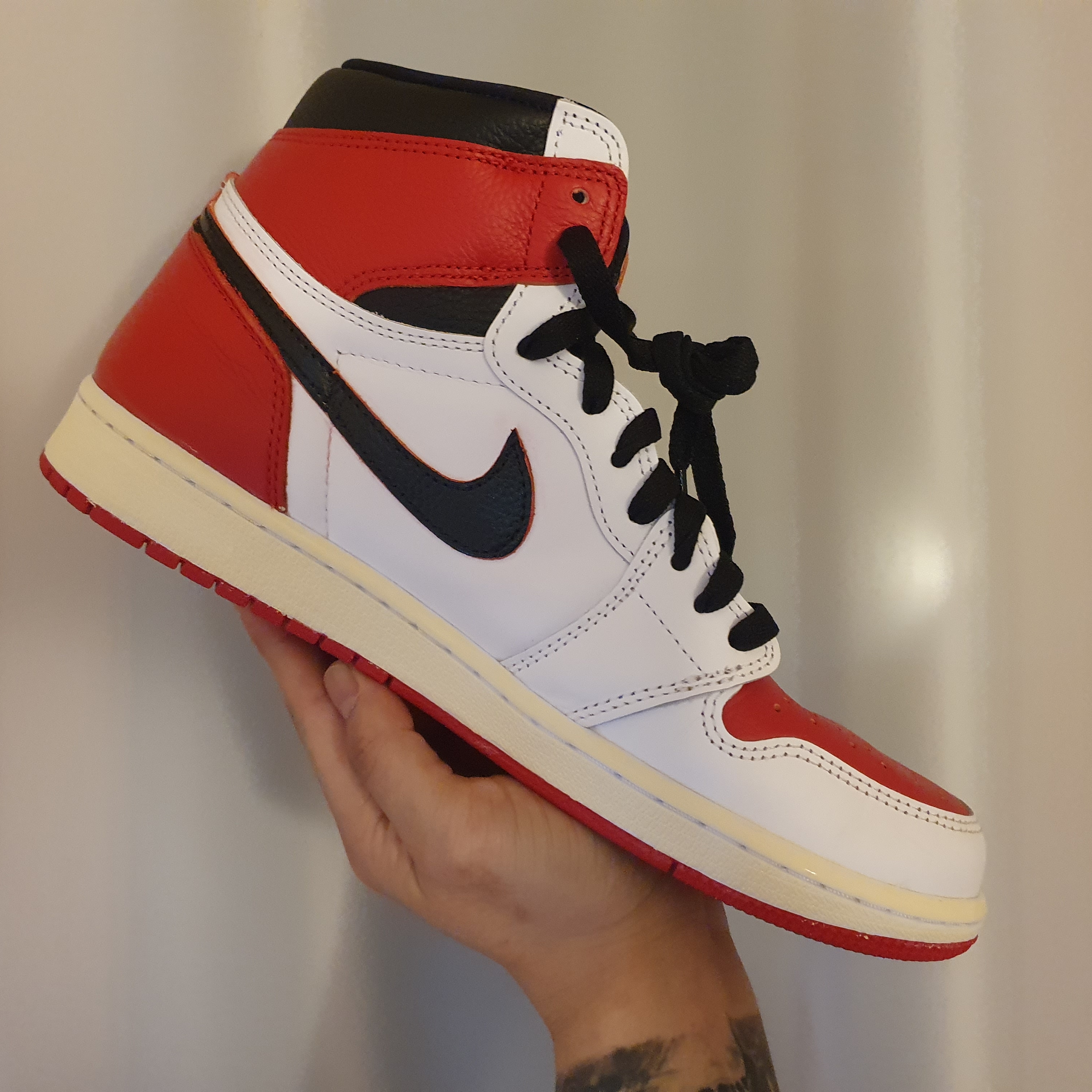 Jordan 1 Retro High OG Heritage 착용 스타일 - 1