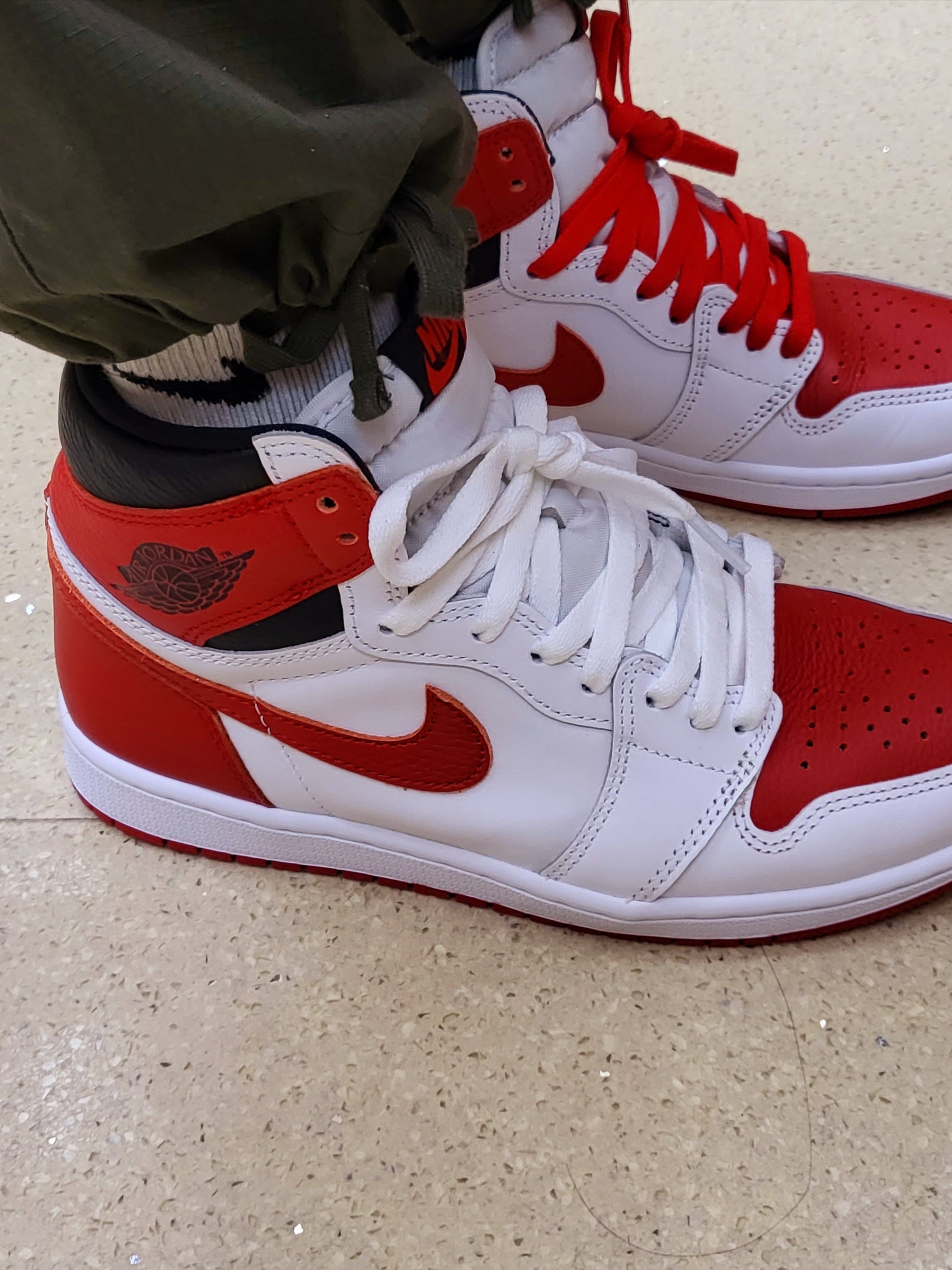 Jordan 1 Retro High OG Heritage 착용 스타일 - 2