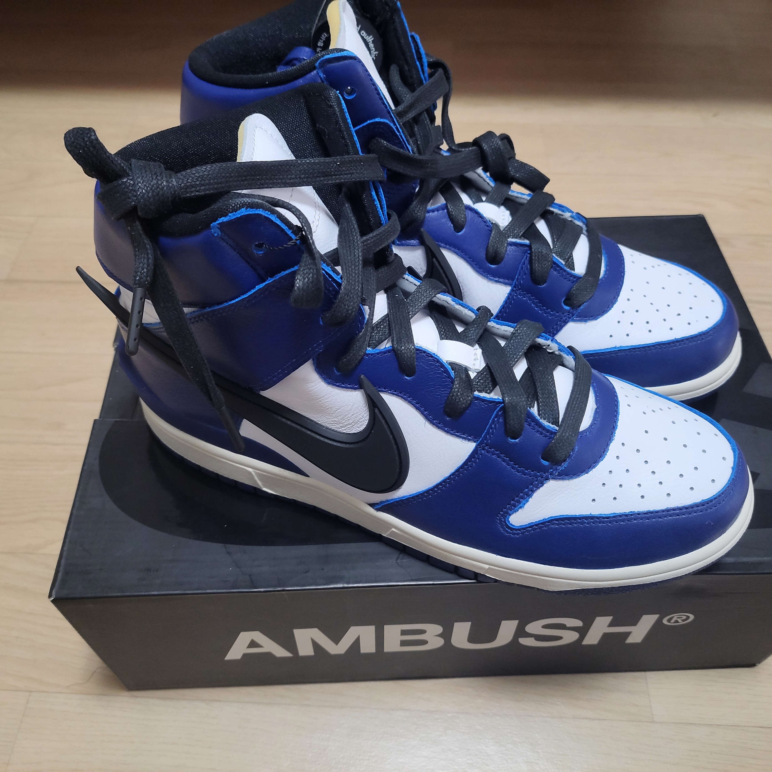 Nike x Ambush Dunk High Deep Royal Blue 착용 스타일 - 4