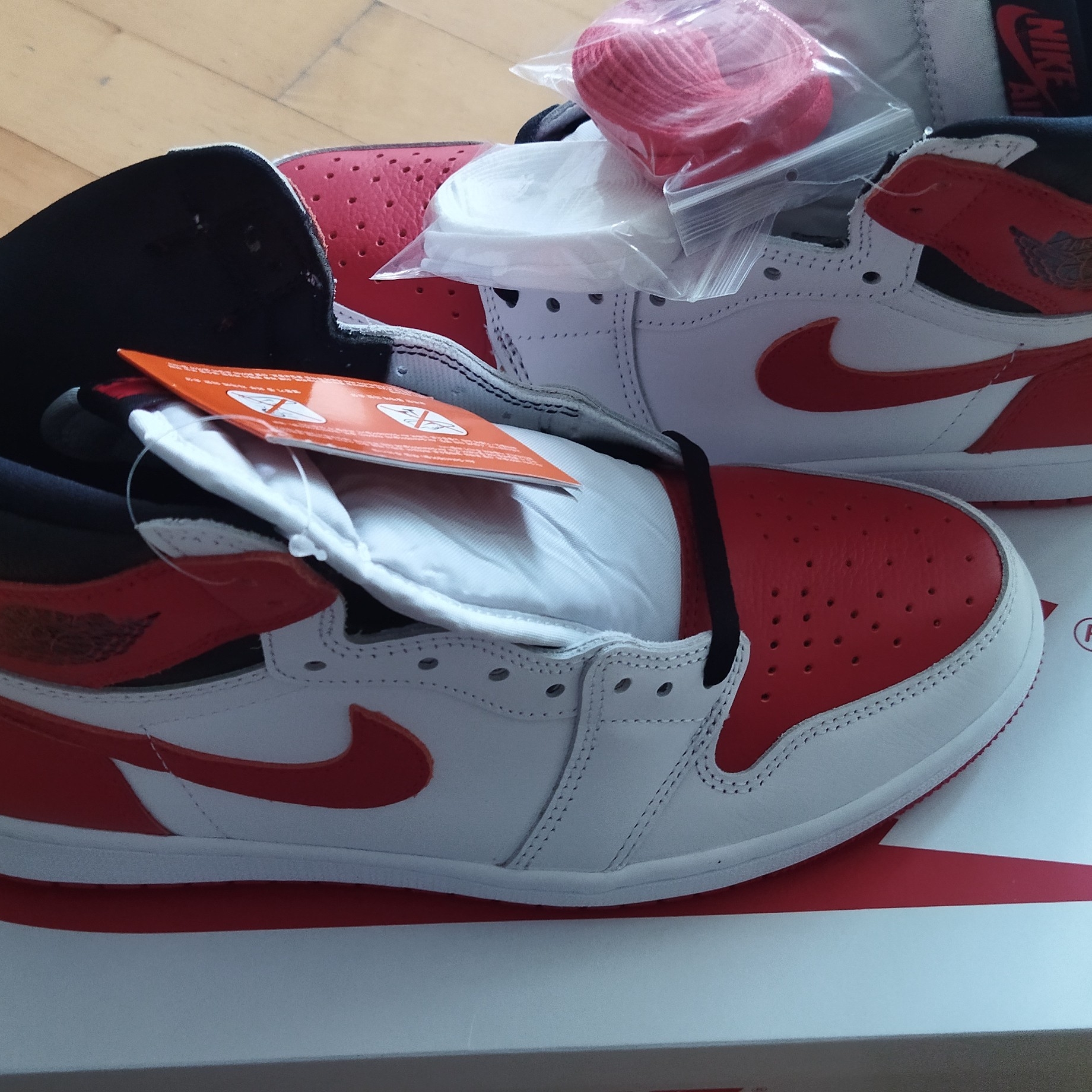 Jordan 1 Retro High OG Heritage 착용 스타일 - 1