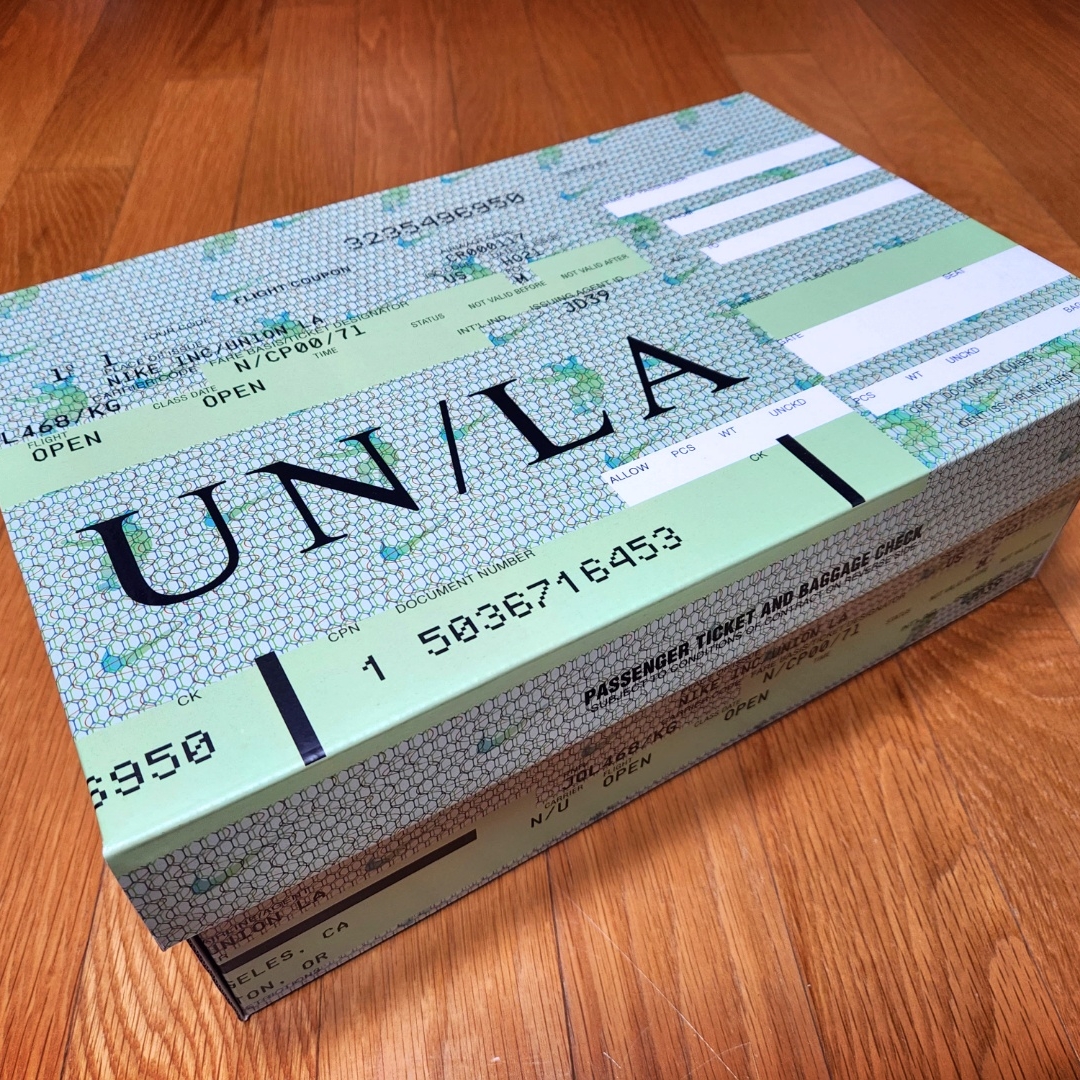 Nike x Union Dunk Low Passport Pack Argon 착용 스타일 - 1