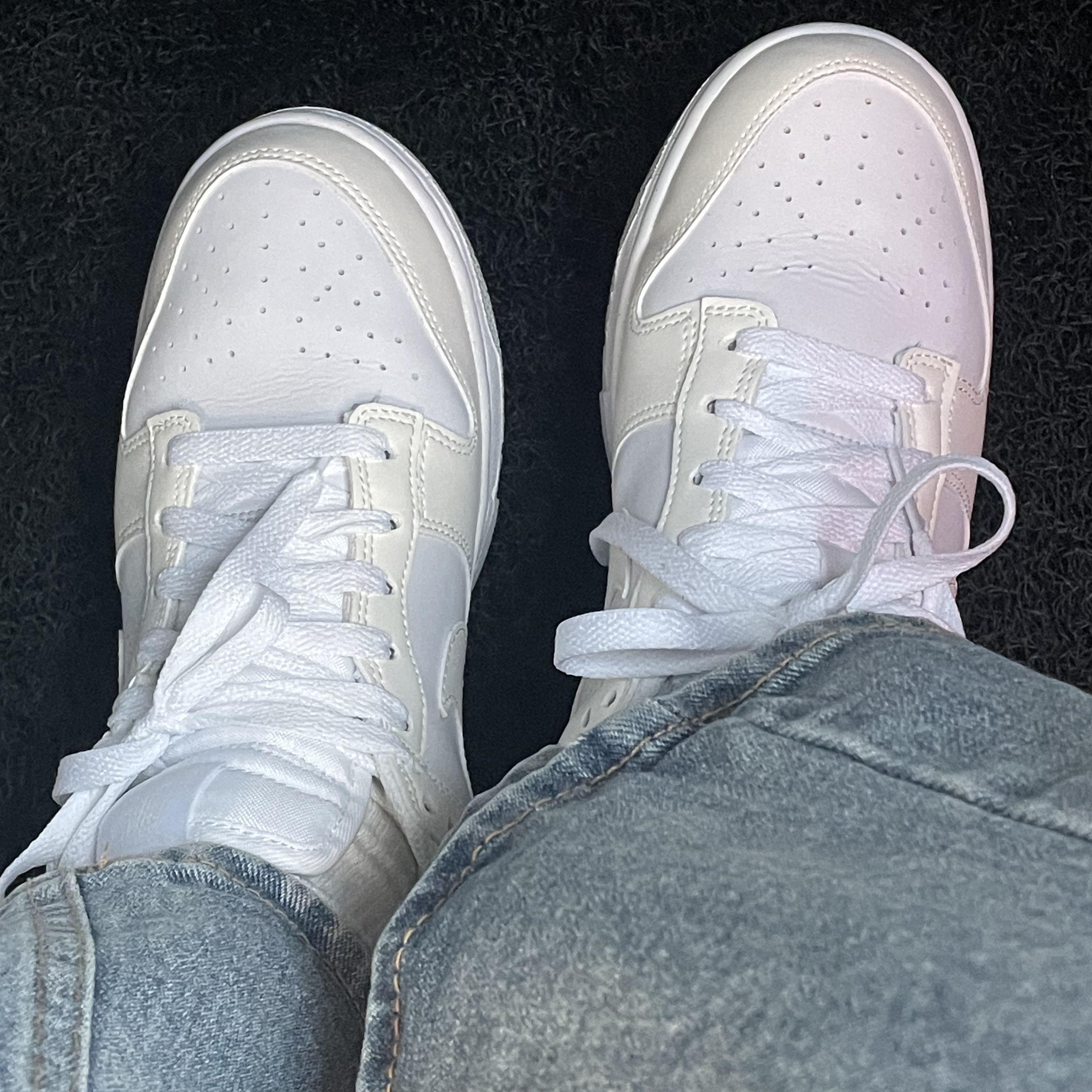 (W) Nike Dunk Low Next Nature Sail 착용 스타일 - 3