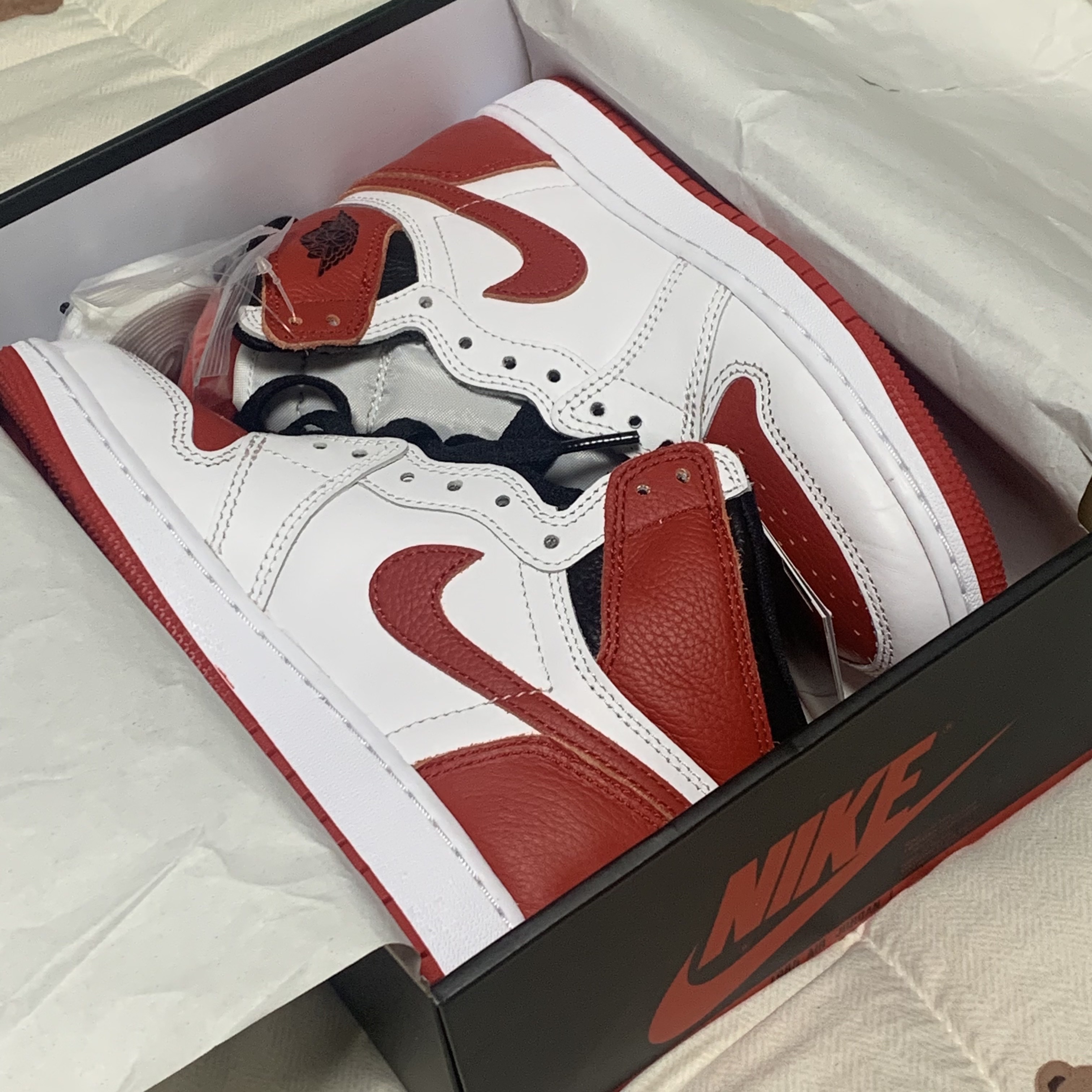 (GS) Jordan 1 Retro High OG Heritage 착용 스타일