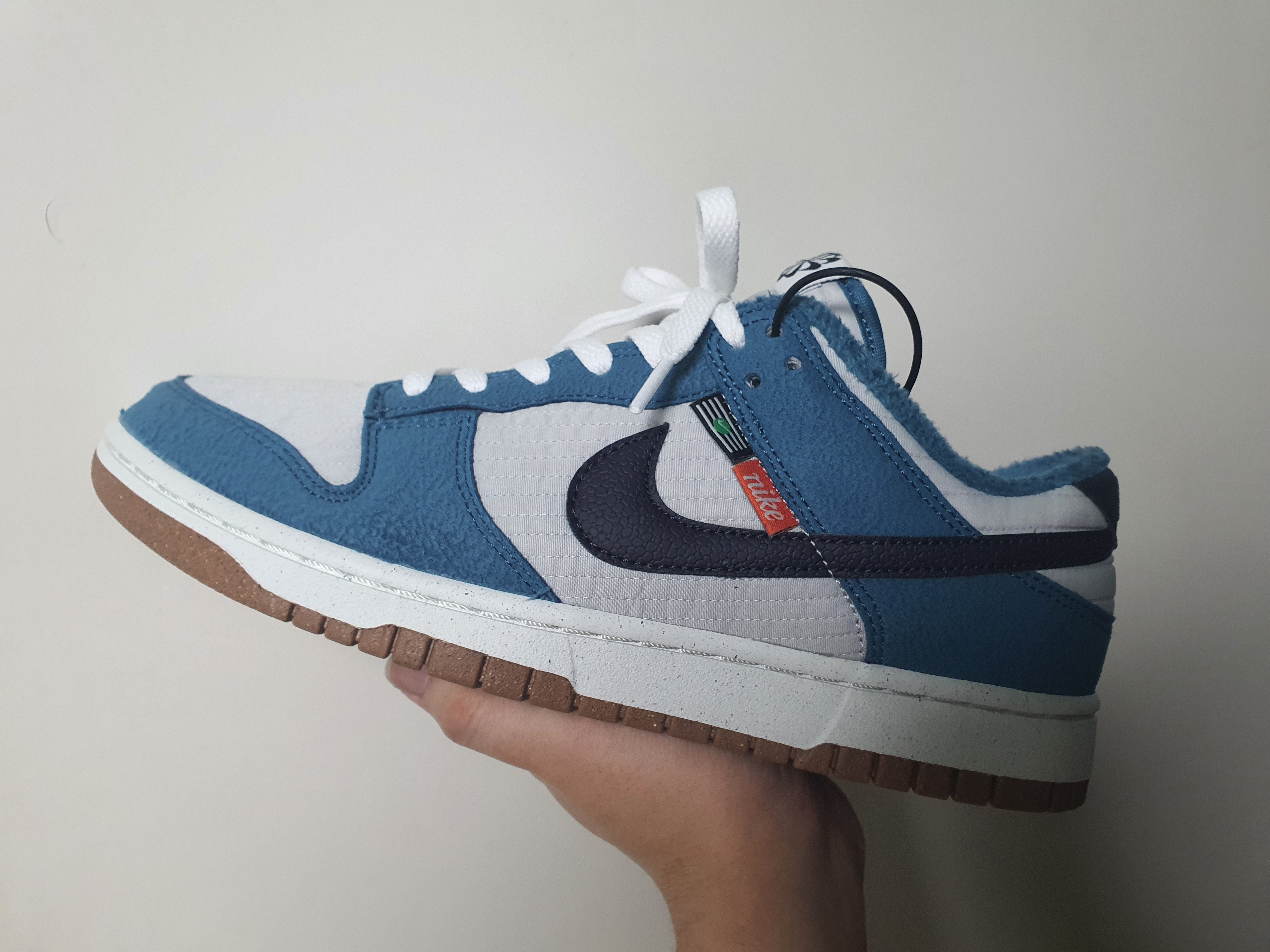 Nike Dunk Low Retro Next Nature Riftblue 착용 스타일 - 2