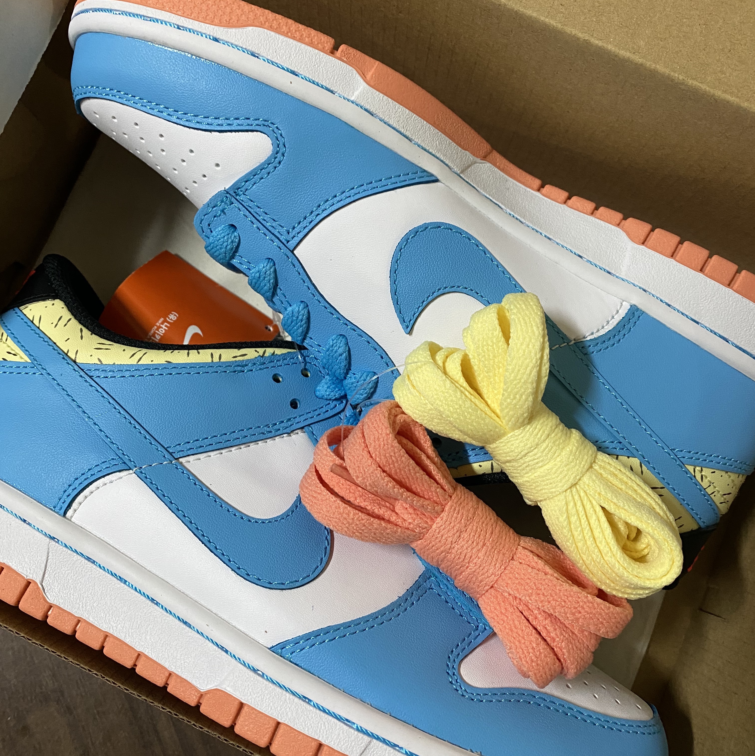 (GS) Nike x Kyrie Dunk Low SE Baltic Blue 착용 스타일