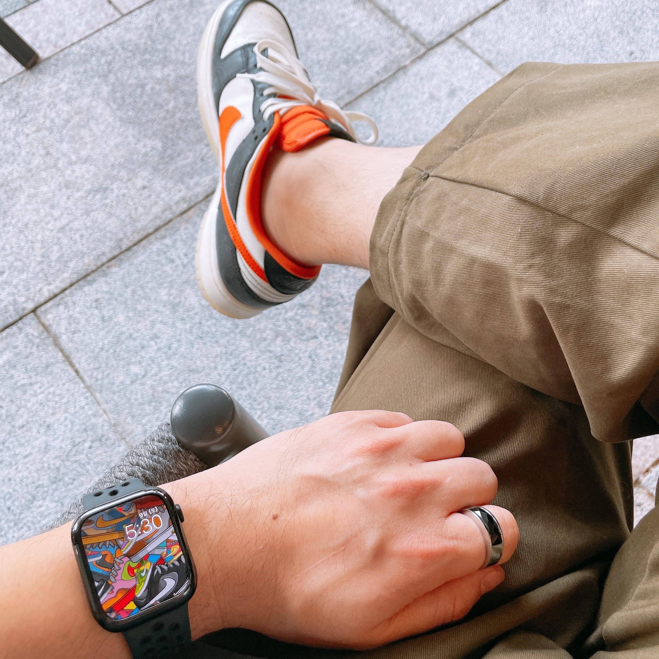 Nike Dunk Low Retro PRM Halloween 착용 스타일 - 3