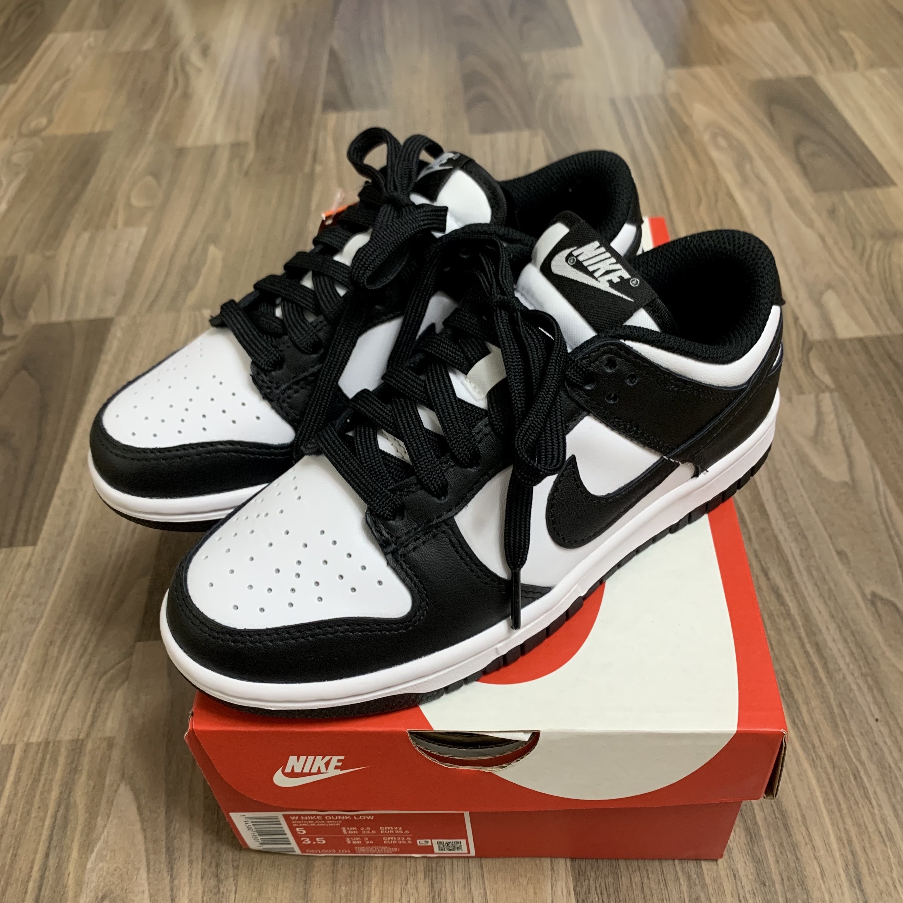 (W) Nike Dunk Low Black, Nike Dunk Low Retro PRM Halloween 착용 스타일 - 1