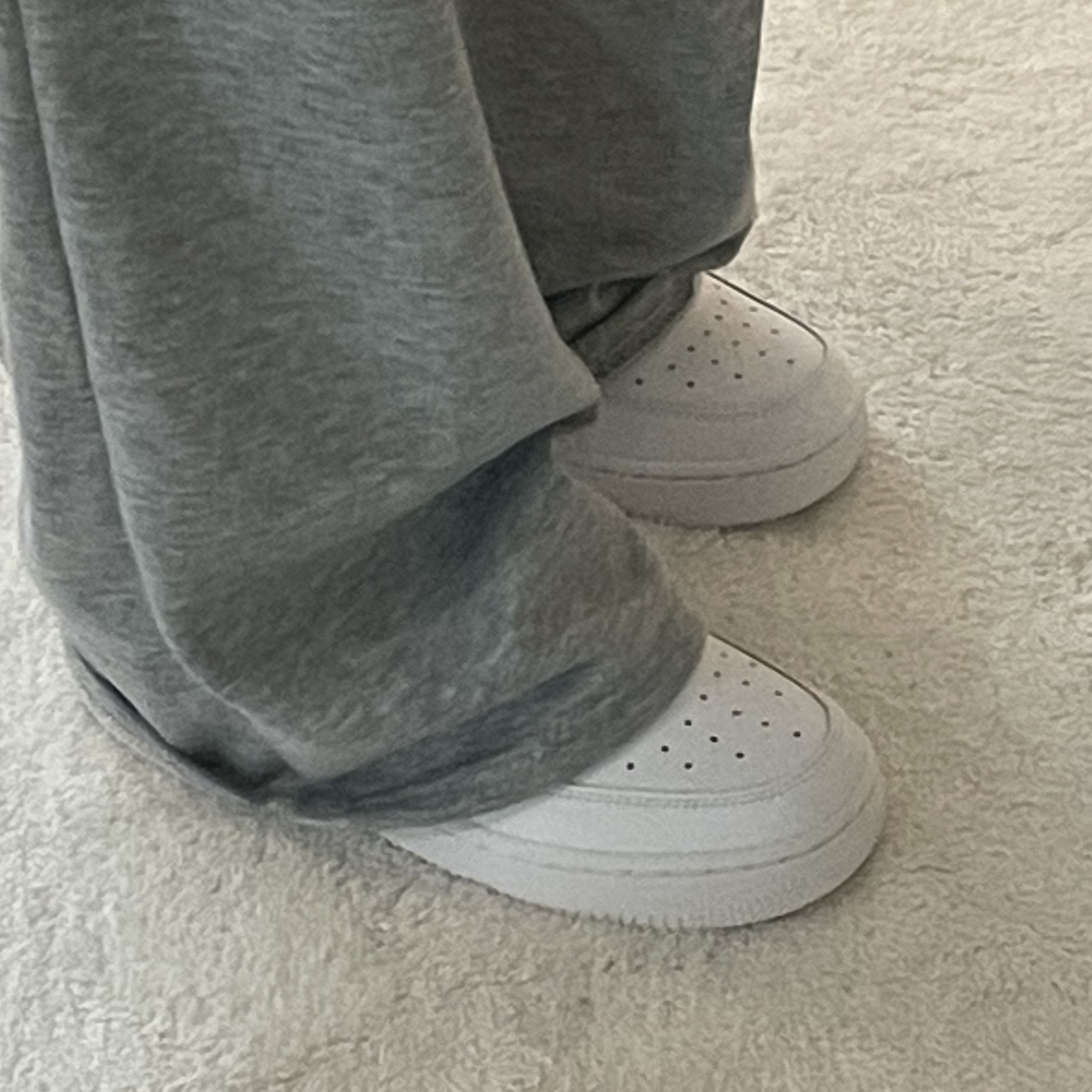 (W) Nike Air Force 1 '07 Low White 착용 스타일