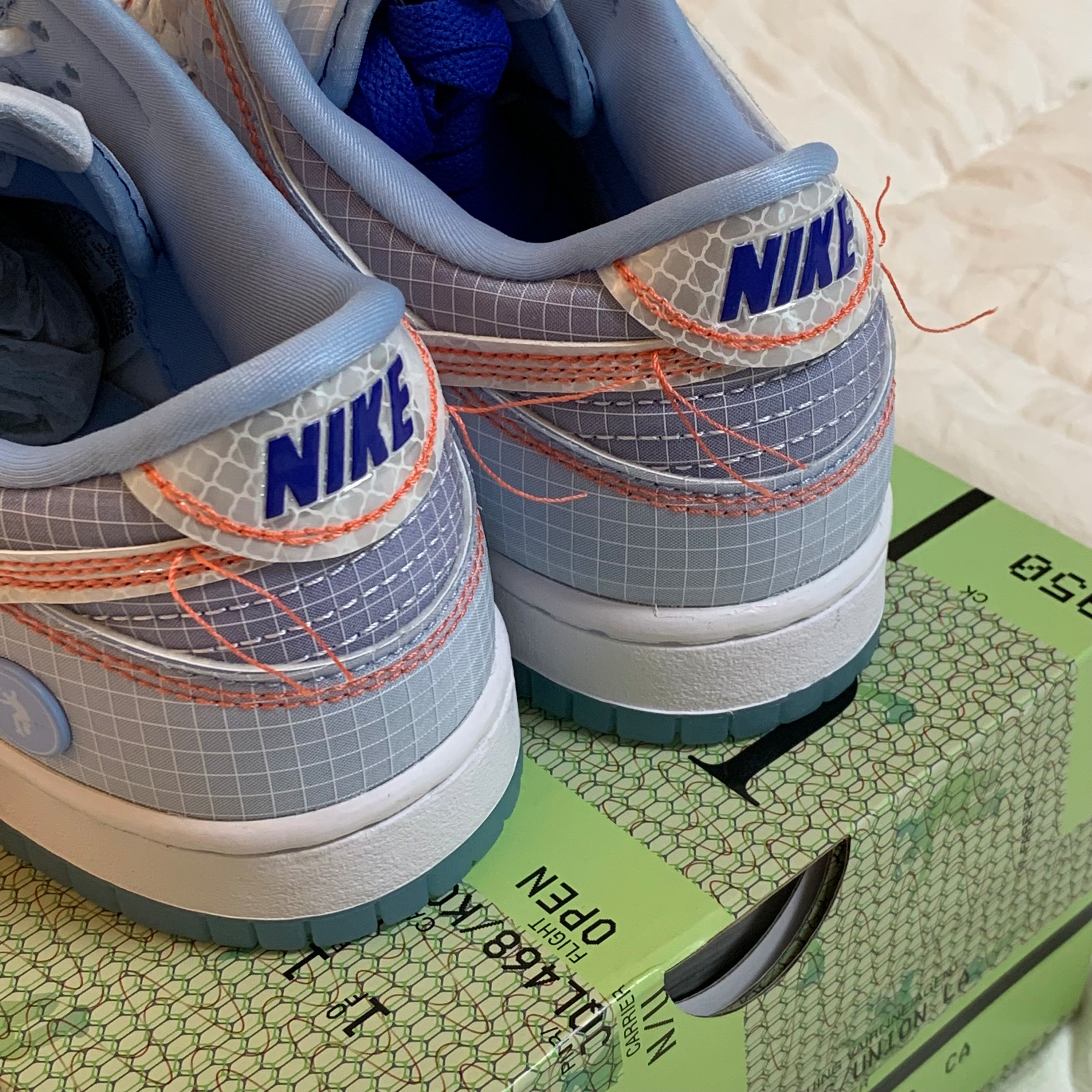 Nike x Union Dunk Low Passport Pack Argon 착용 스타일 - 2
