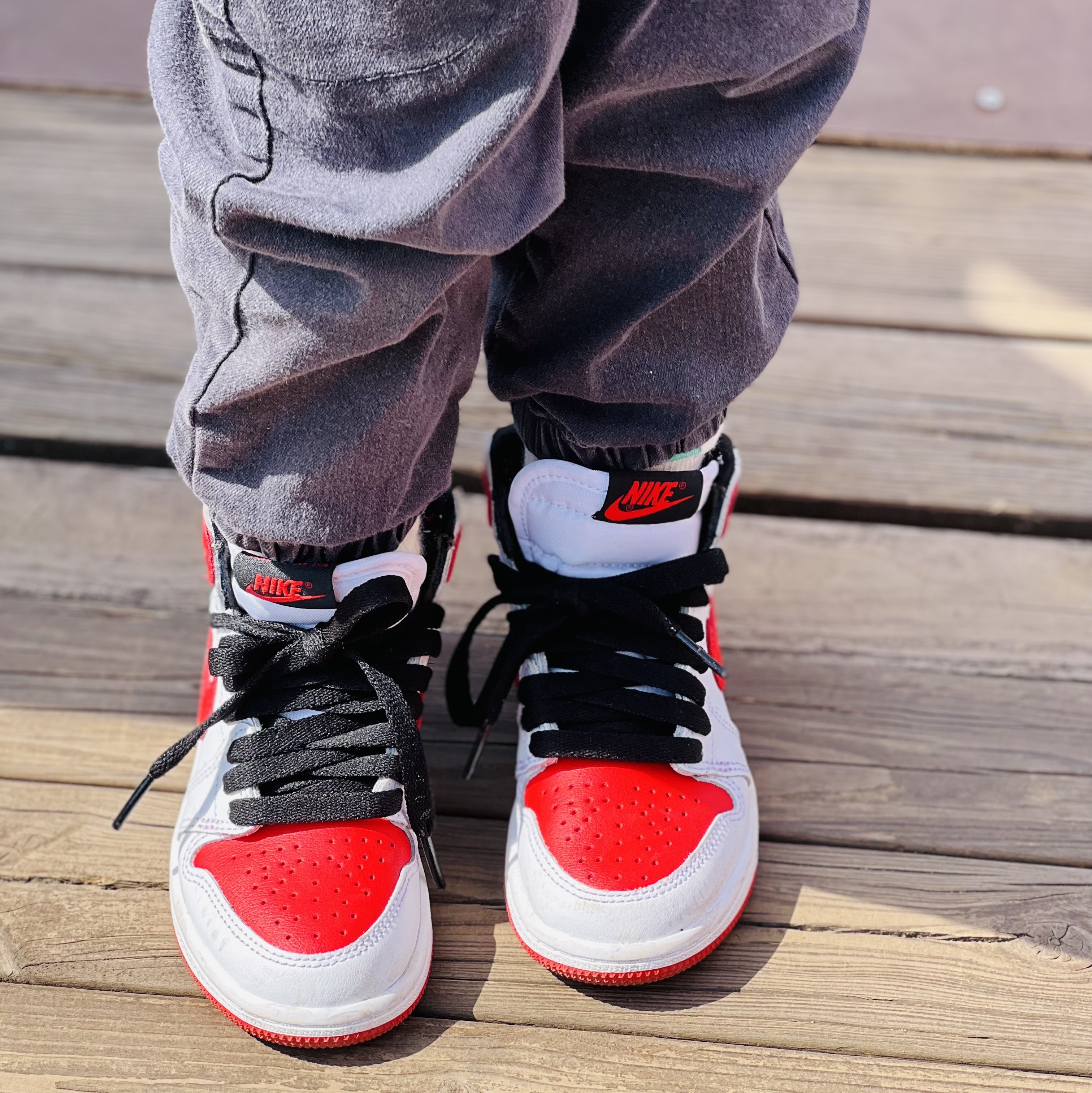 (PS) Jordan 1 Retro High OG Heritage 착용 스타일 - 3