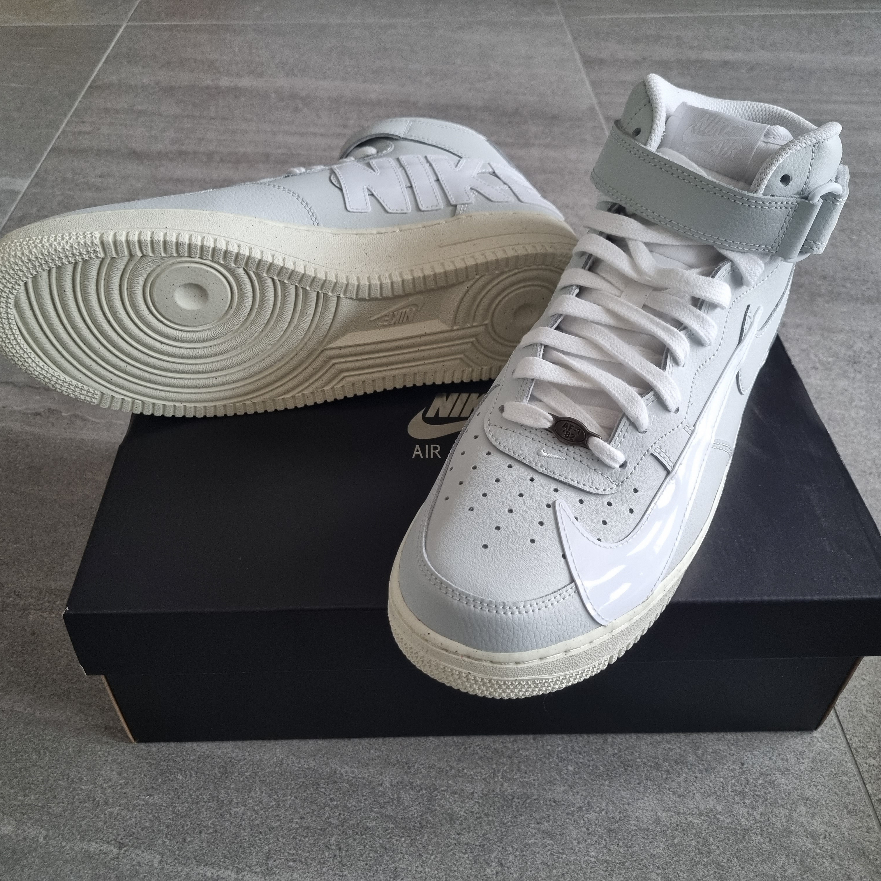 Nike Air Force 1 Mid '07 Premium Copy and Paste 착용 스타일 - 1
