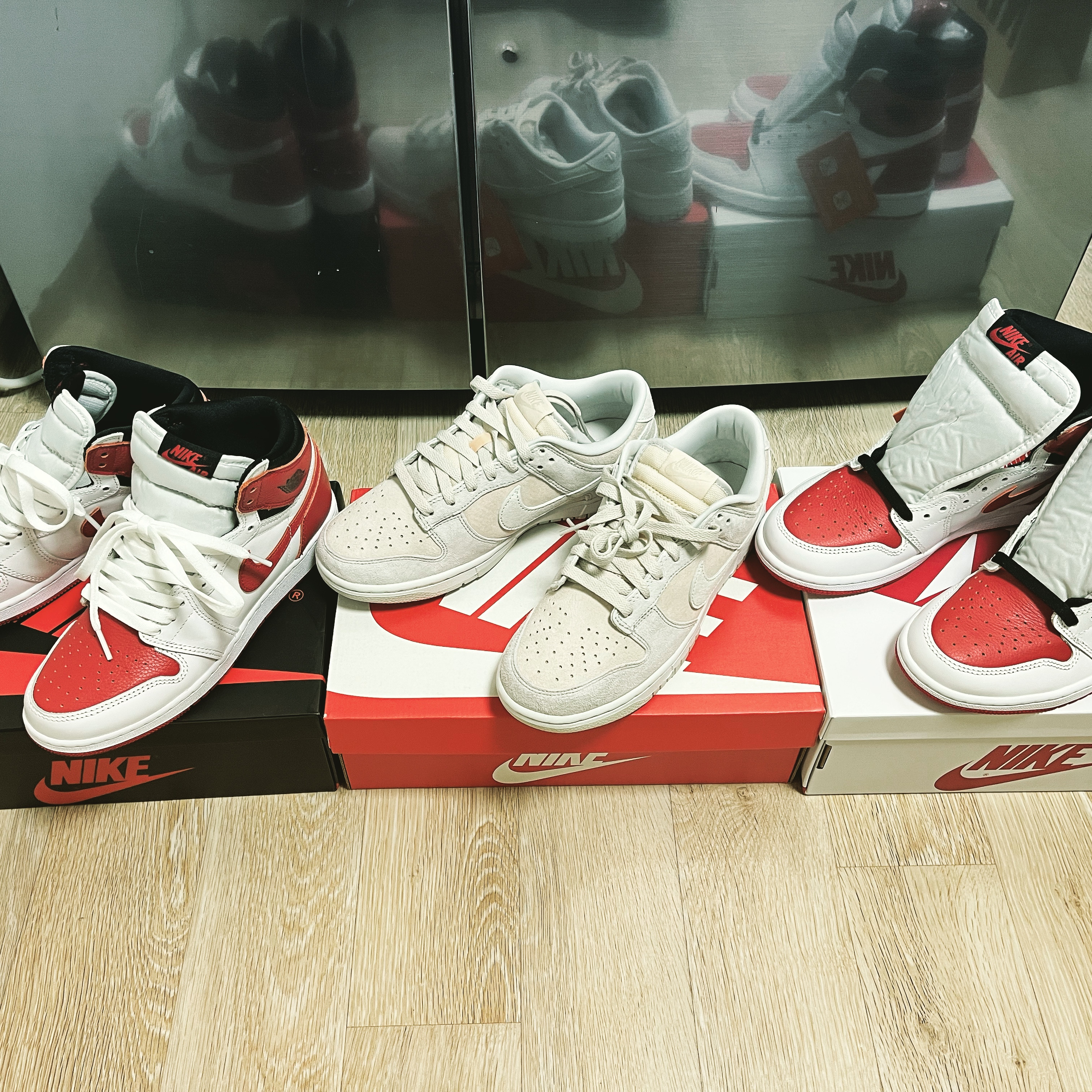 Jordan 1 Retro High OG Heritage, (GS) Jordan 1 Retro High OG Heritage 착용 스타일