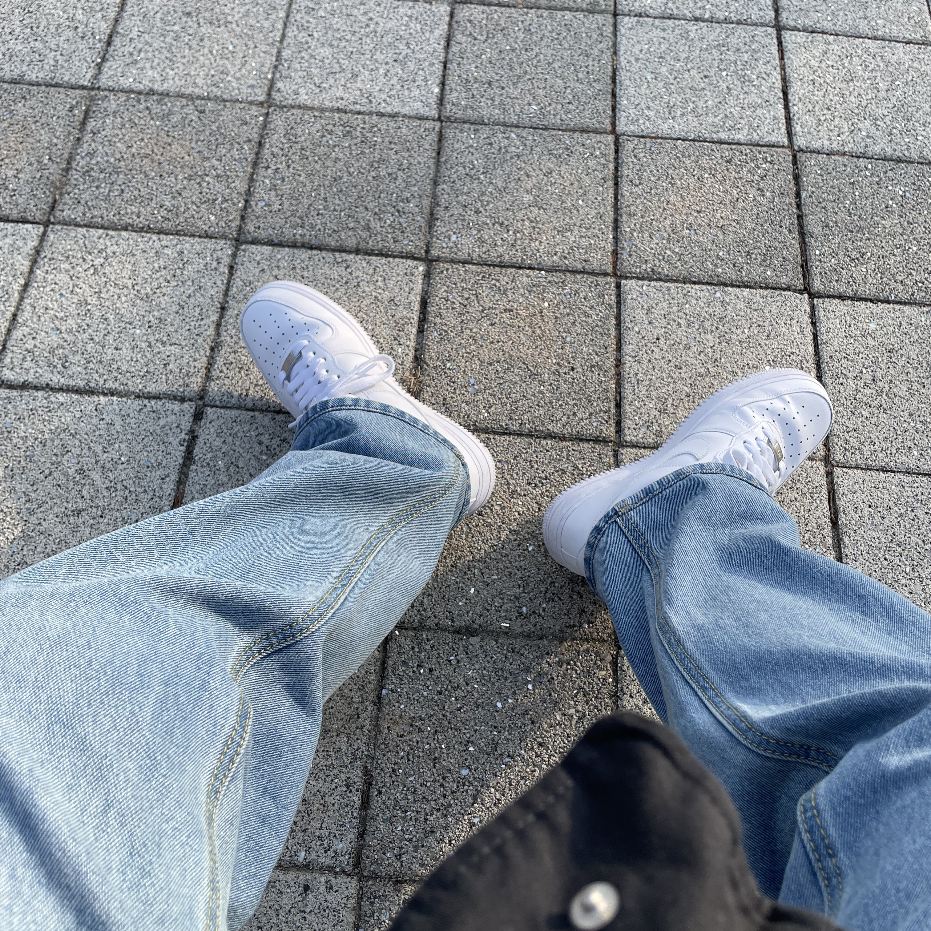 Nike Air Force 1 '07 Low White 착용 스타일