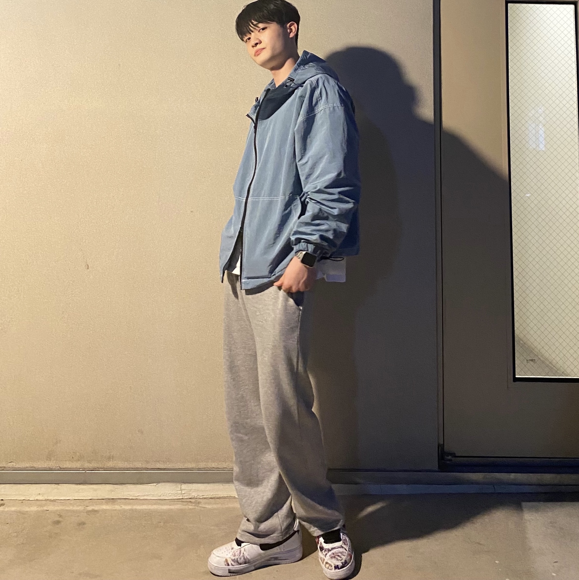 Nike x Peaceminusone Air Force 1 Low Para-Noise 2.0 착용 스타일 - 2