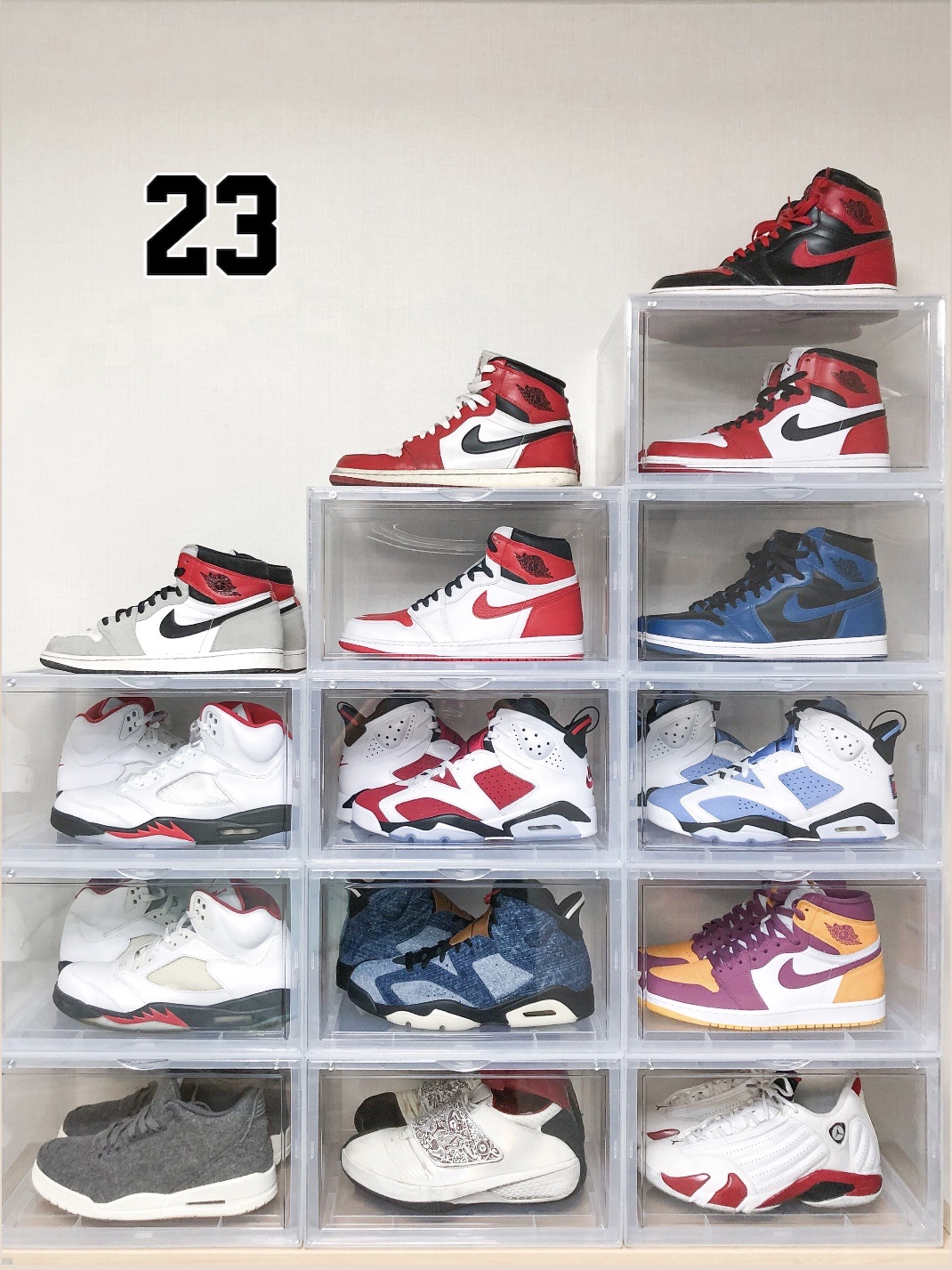 Jordan 1 Retro Chicago 2013, Jordan 1 Retro High OG Light Smoke Grey 착용 스타일