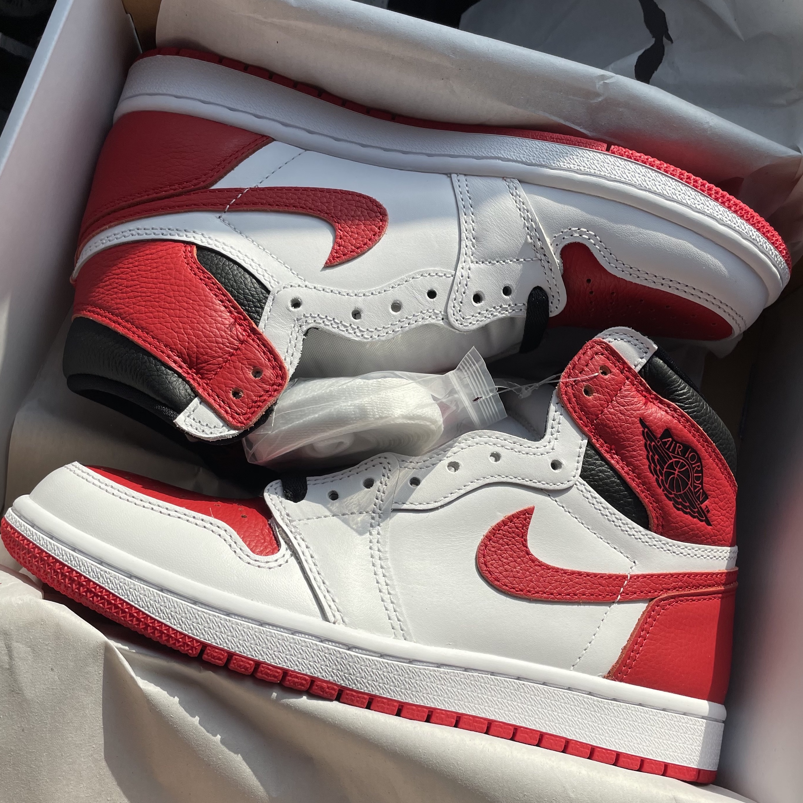 Jordan 1 Retro High OG Heritage 착용 스타일